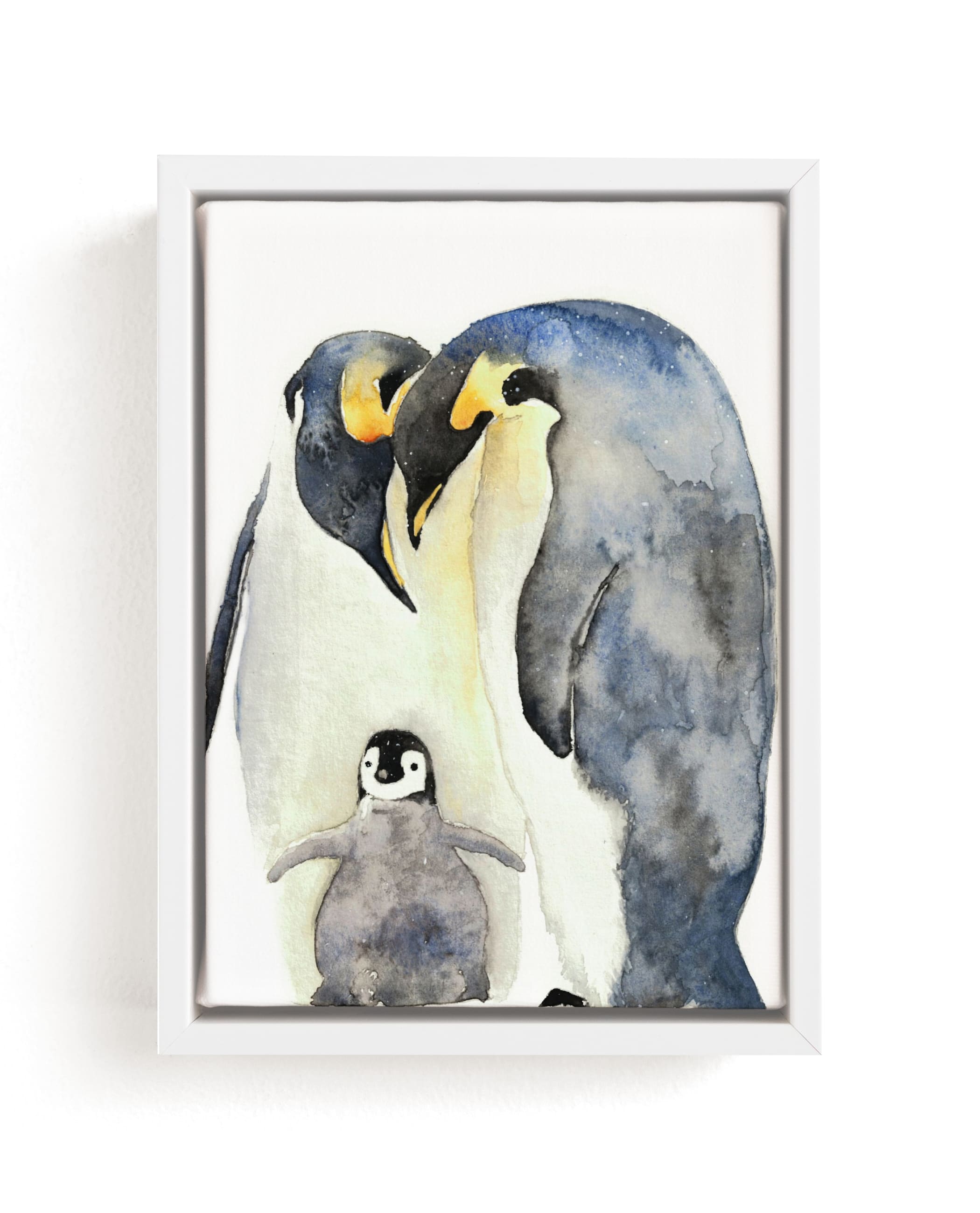 For the Love of Penguins Wall Art Prints by Amy Ngo | Minted