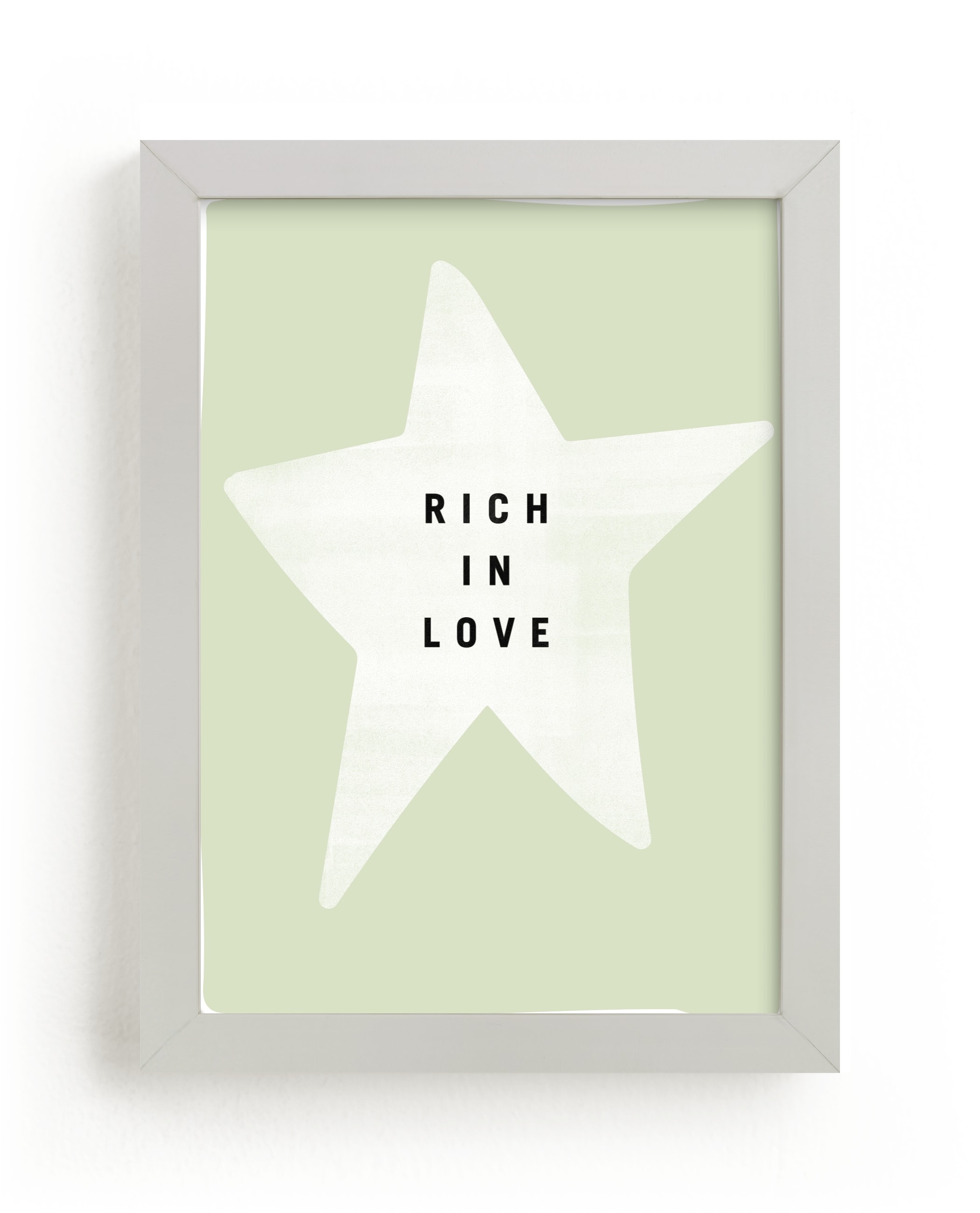 "rich in love" - Limited Edition Art Print by Lindsay Stetson Thompson in beautiful frame options and a variety of sizes.