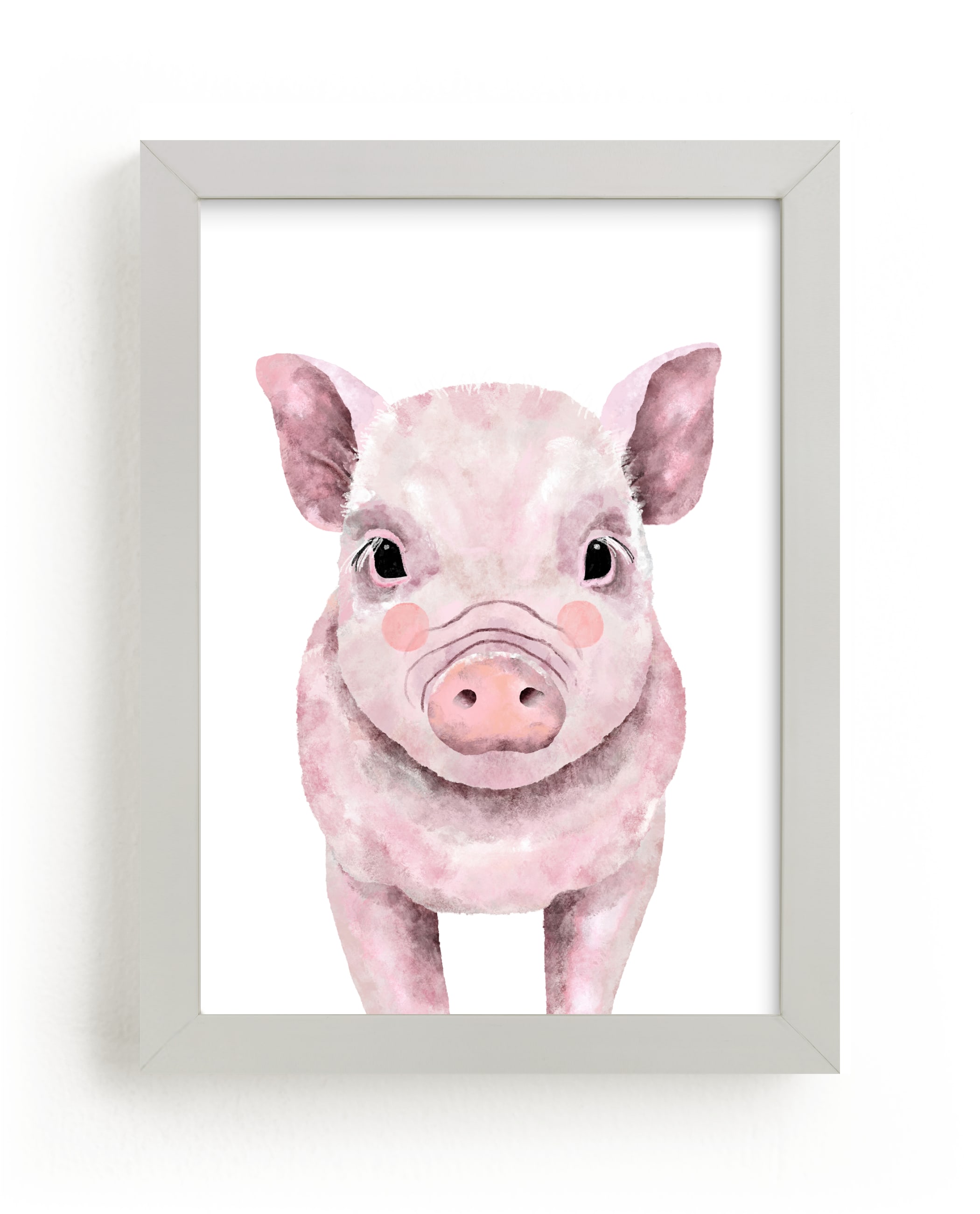 Wall Hangings Kids Wall Art Nursery Decor Pig Wall Art Nursery Print ...