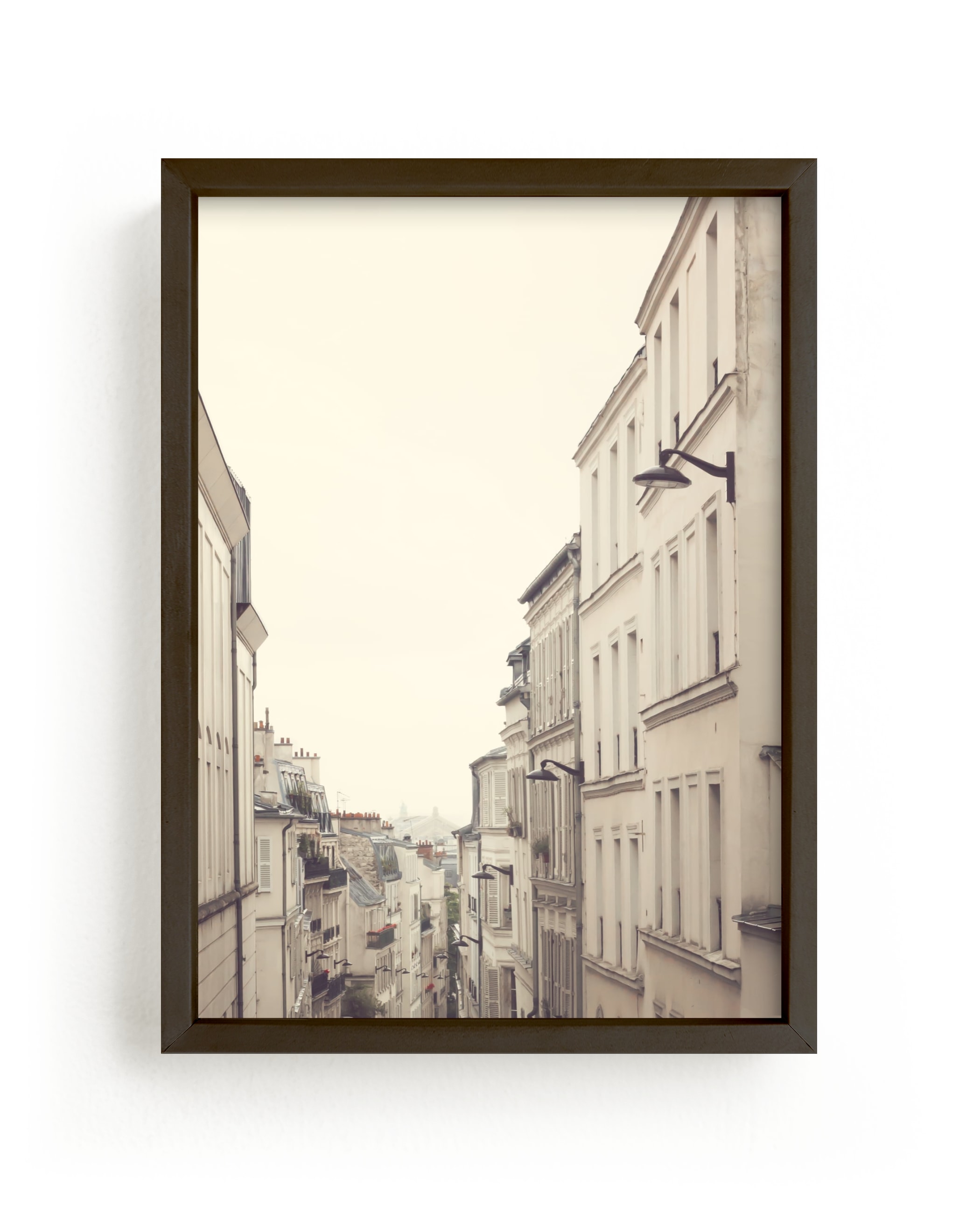 "Montmartre Unique Perspectives" - Limited Edition Art Print by Caroline Mint in beautiful frame options and a variety of sizes.