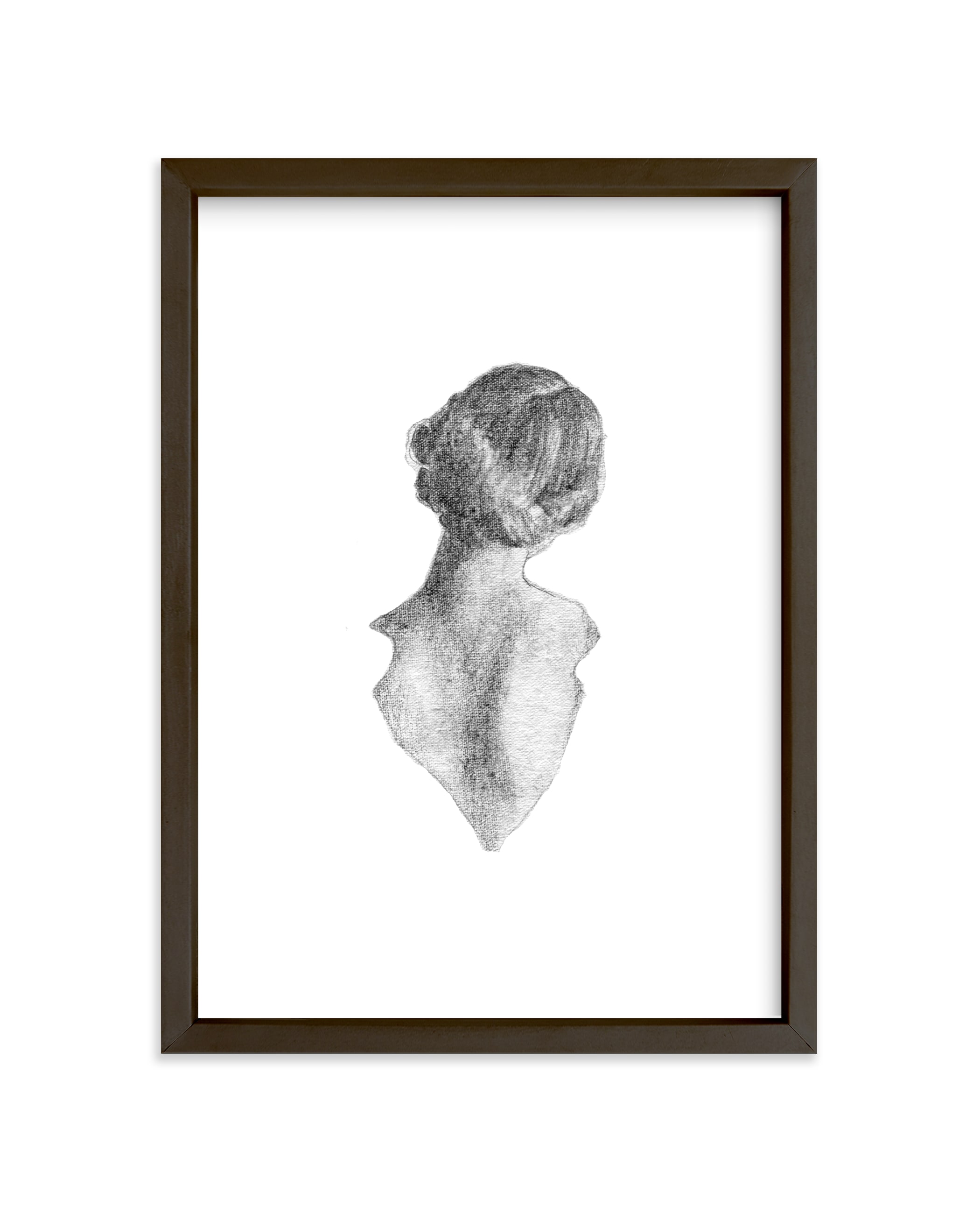 "Figure Drawing No.16" - Limited Edition Art Print by Jess Blazejewski in beautiful frame options and a variety of sizes.