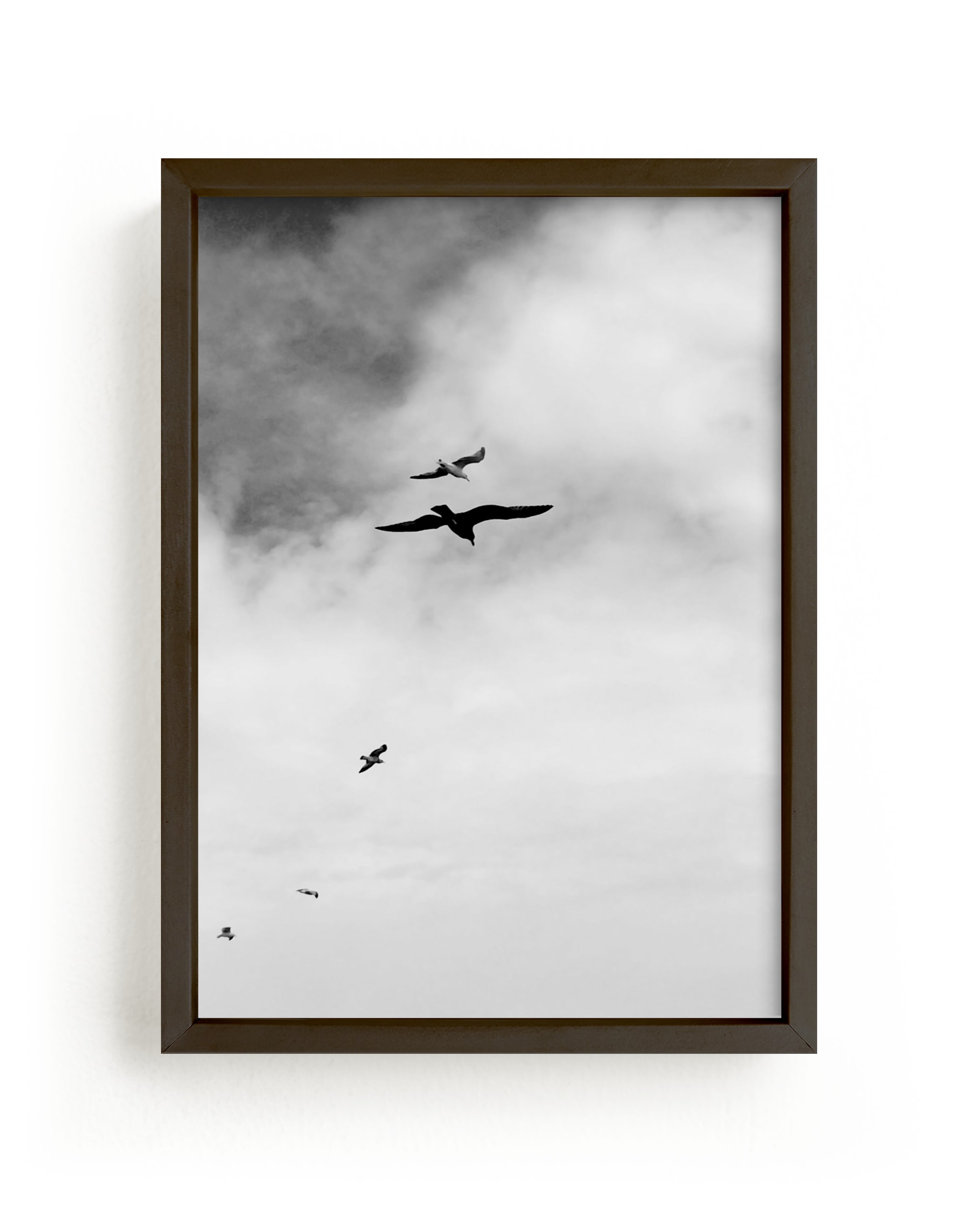 "Soaring Trio 3" - Art Print by Janelle Wourms in beautiful frame options and a variety of sizes.