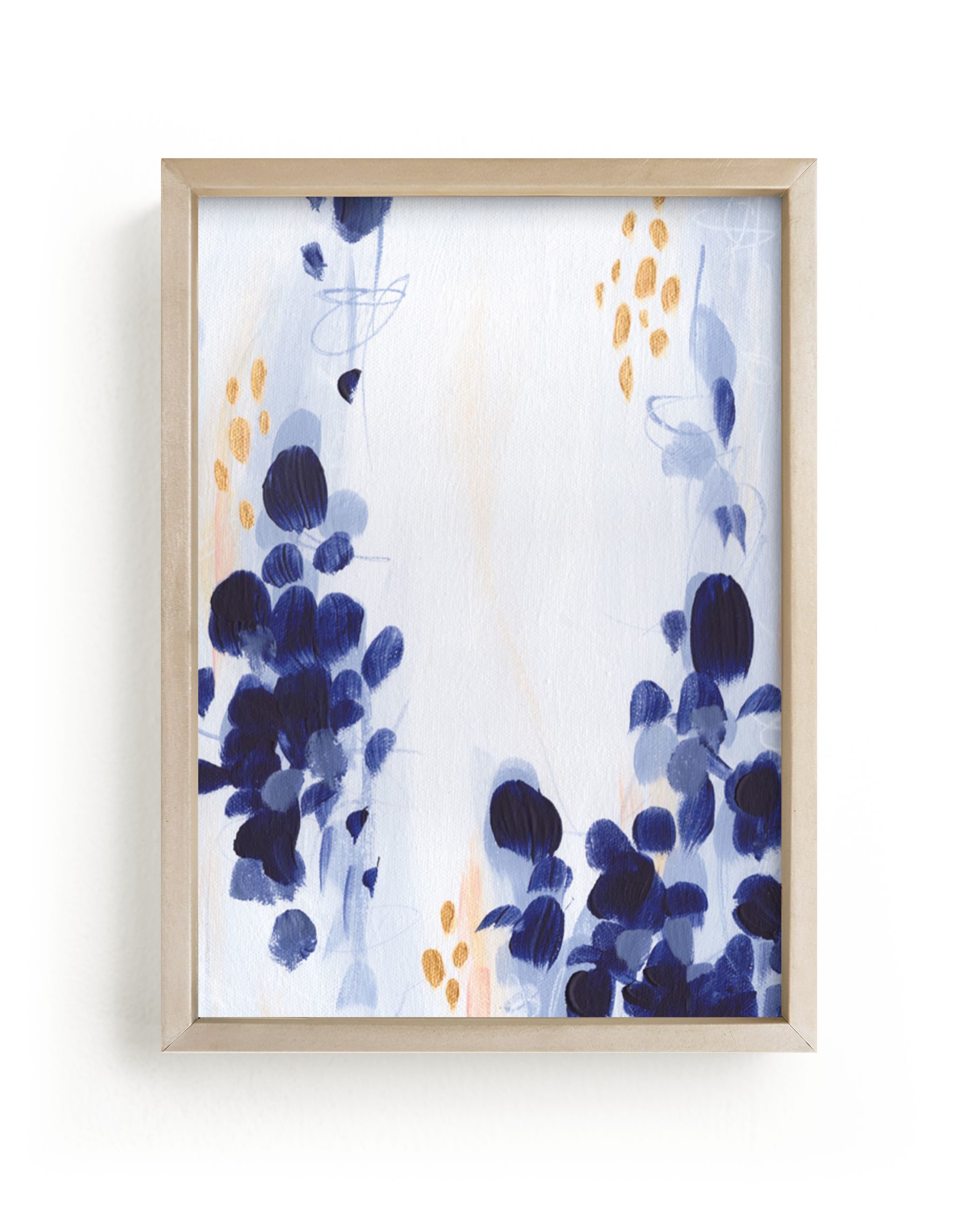 "Bluebonnets I" - Art Print by Holly Whitcomb in beautiful frame options and a variety of sizes.