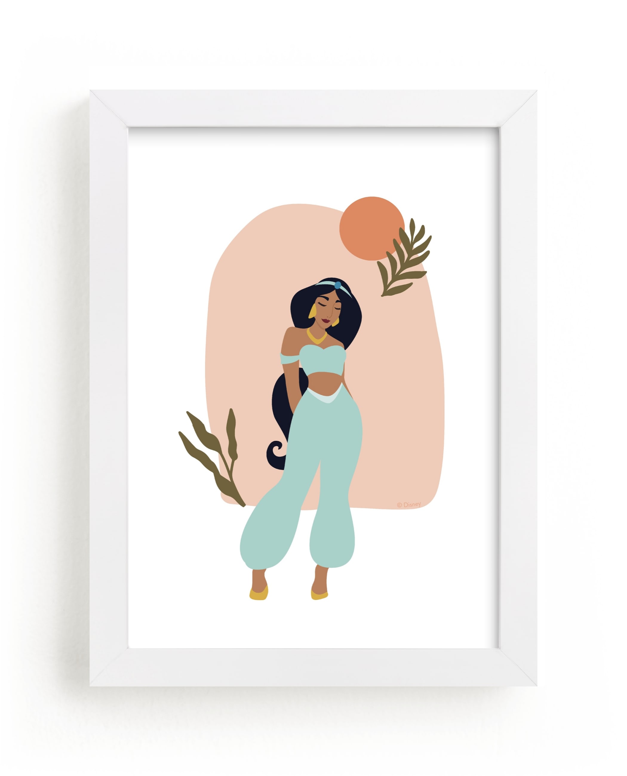 "Serene | Aladdin" - Limited Edition Art Print by Tennie and Co. in beautiful frame options and a variety of sizes.