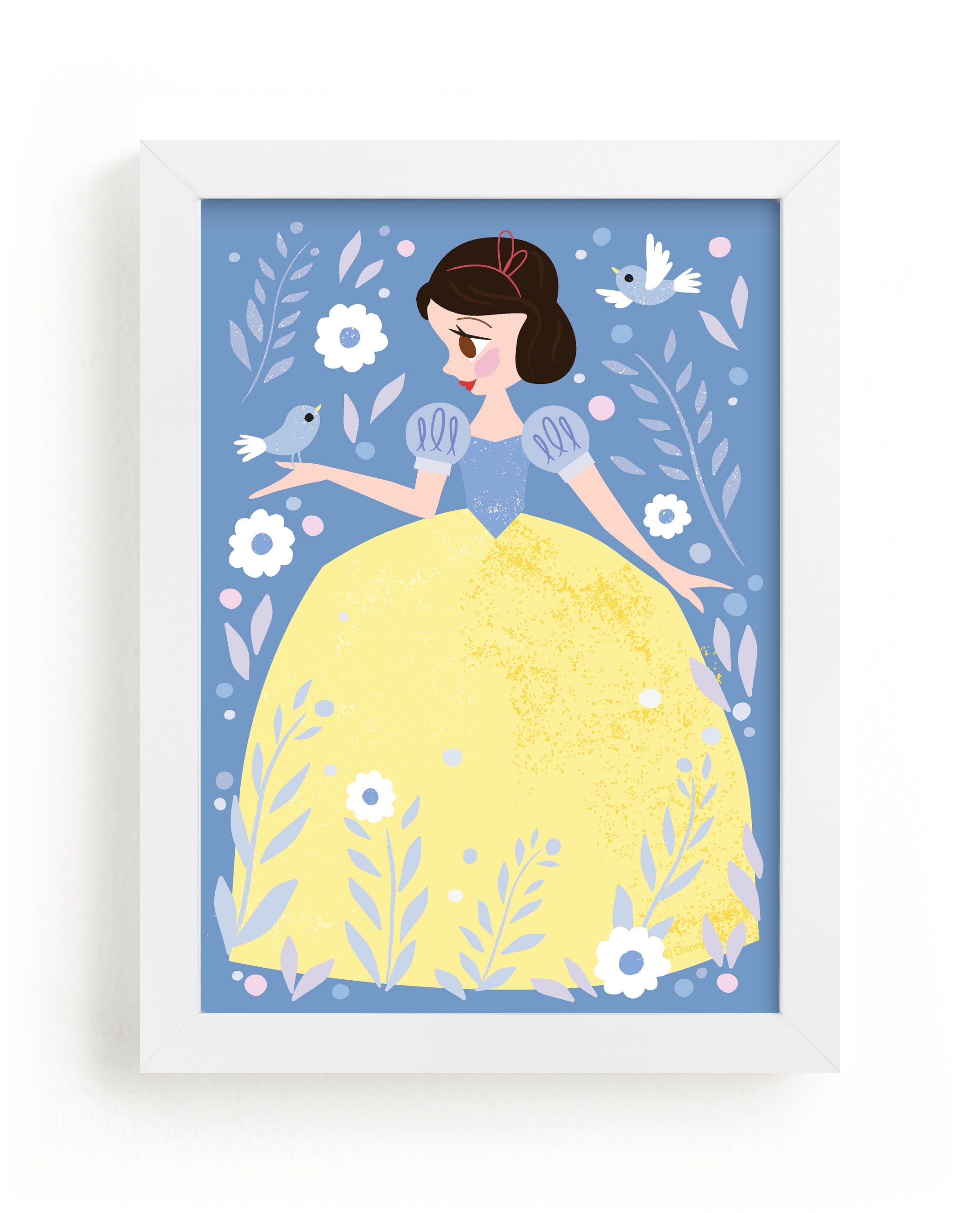 "Enchanted Snow White" - Limited Edition Art Print by Angela Thompson in beautiful frame options and a variety of sizes.