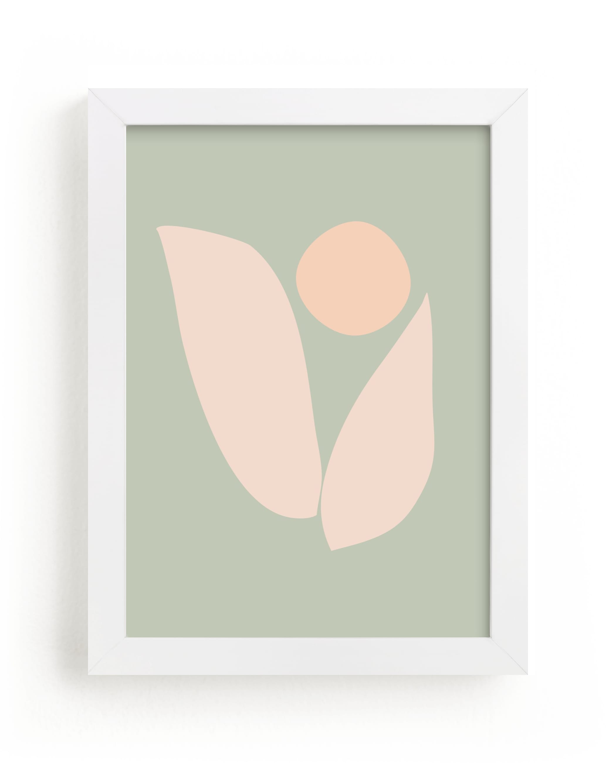 "Flower" - Limited Edition Art Print by Beth Vassalo in beautiful frame options and a variety of sizes.