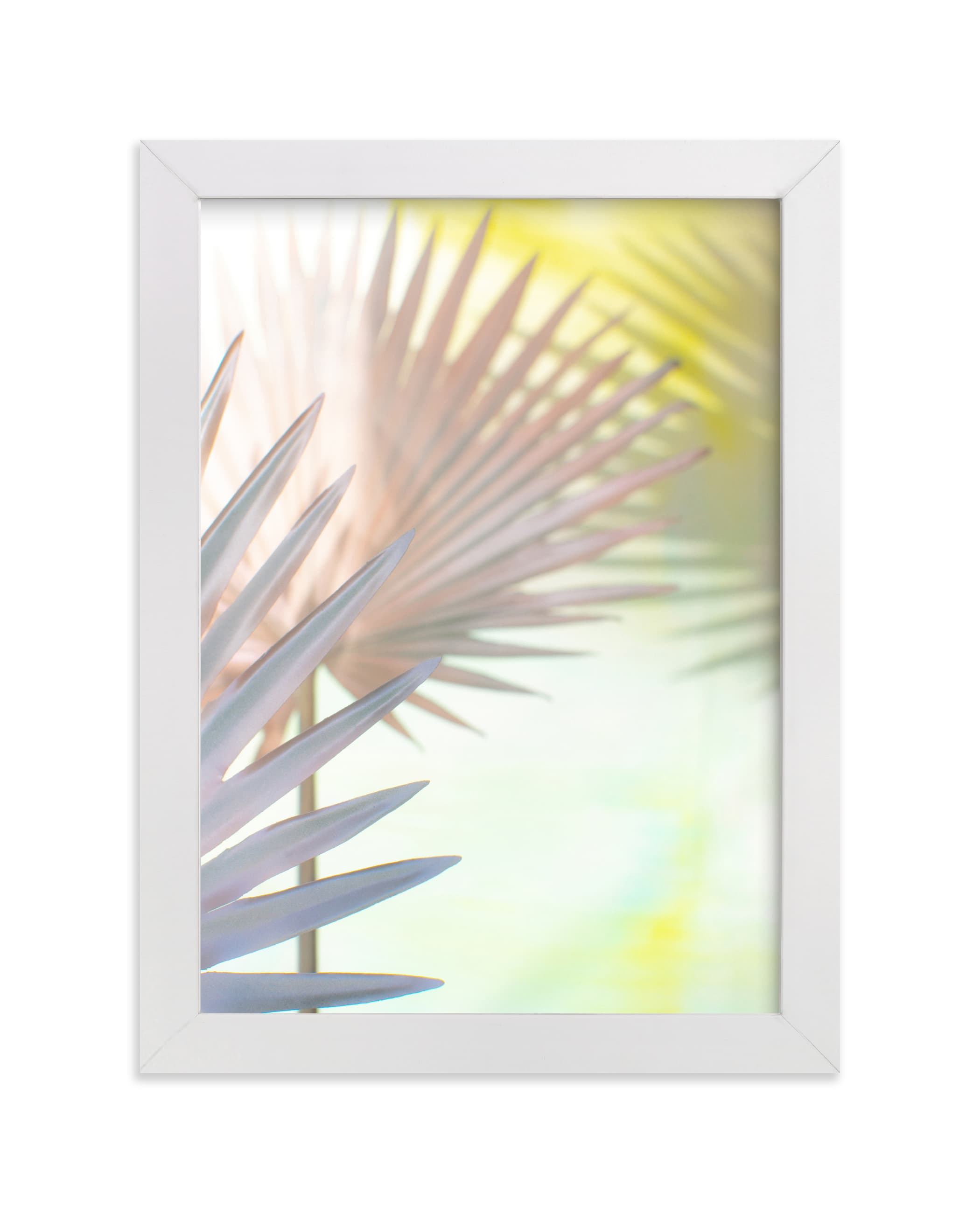 "electric palms" - Limited Edition Art Print by Alicia Abla in beautiful frame options and a variety of sizes.