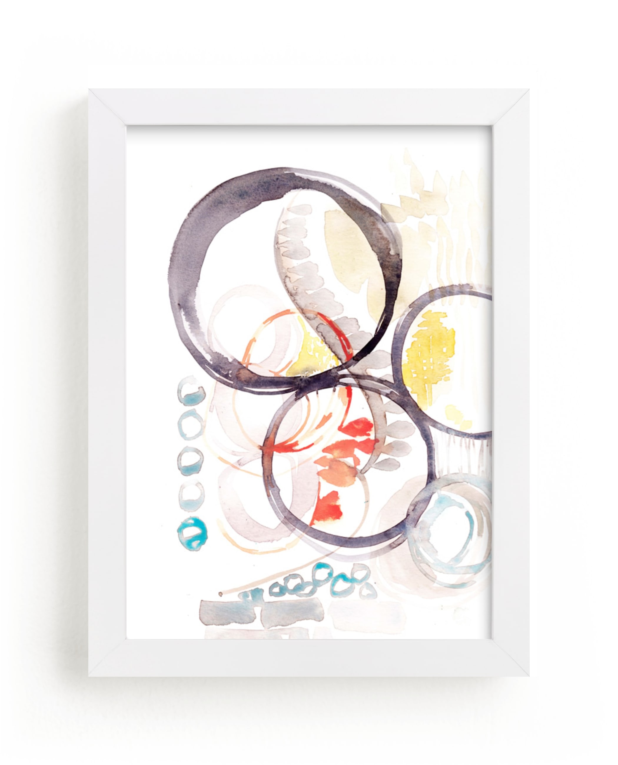 "Abstract No 1" - Limited Edition Art Print by Kelly Ventura in beautiful frame options and a variety of sizes.