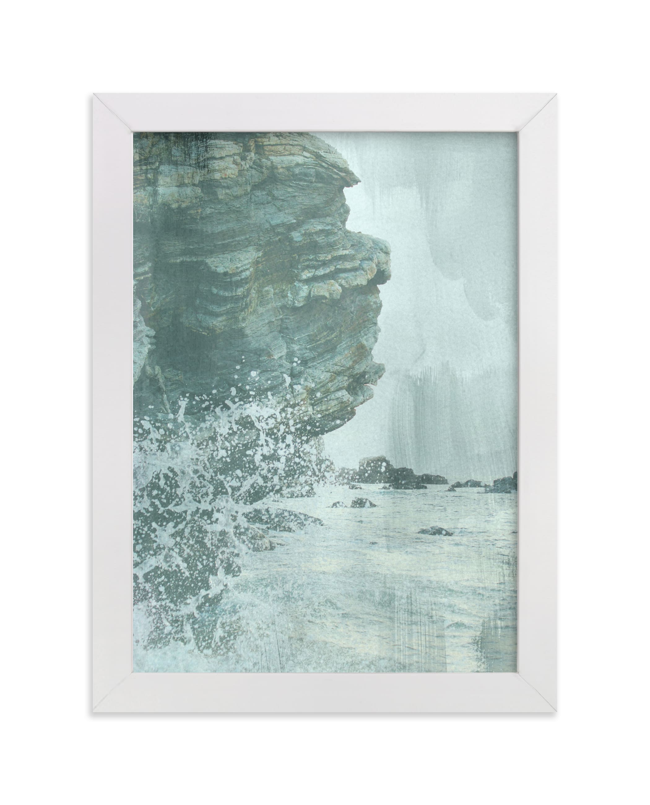 "Washed Over" - Limited Edition Art Print by Melanie Severin in beautiful frame options and a variety of sizes.