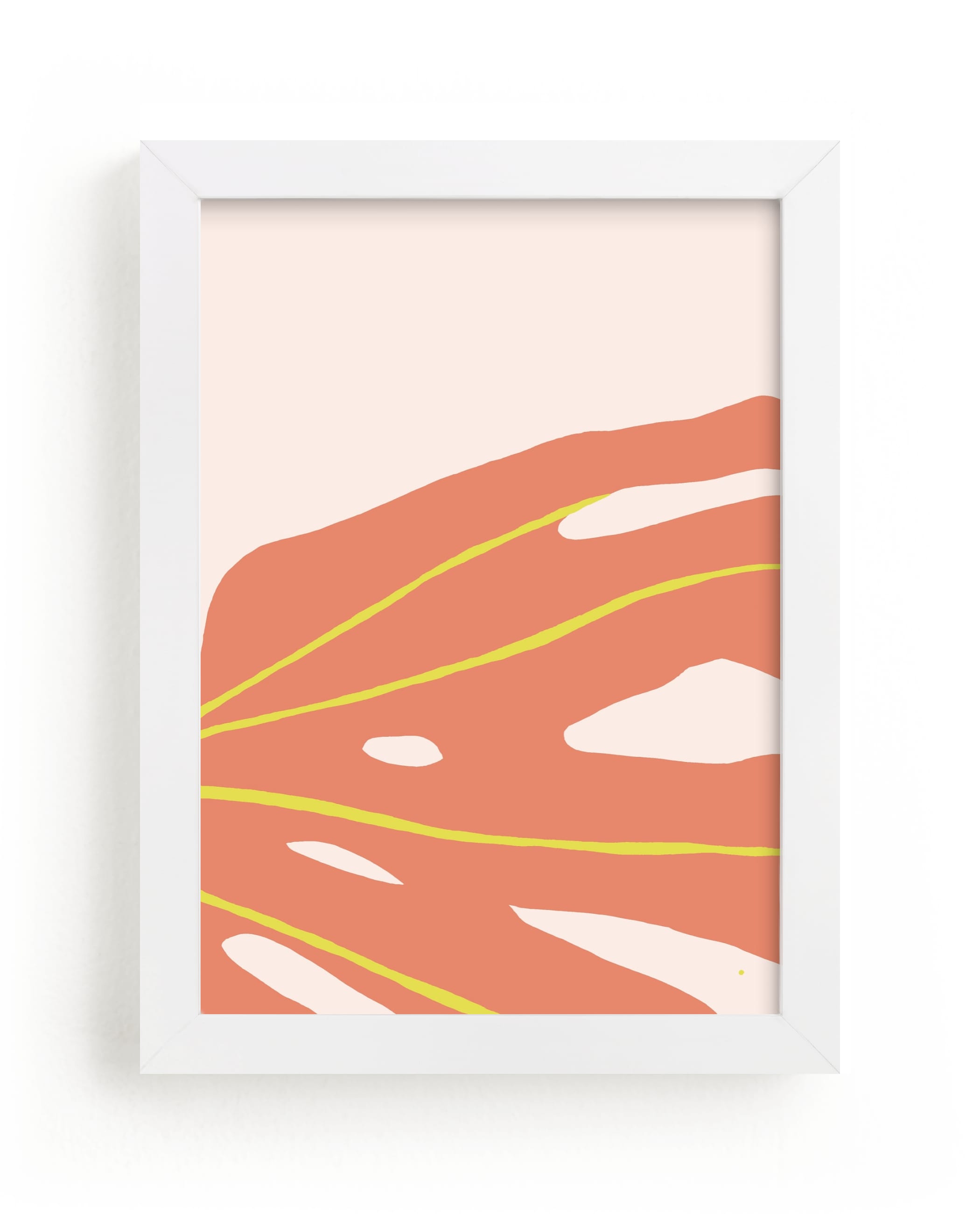 "Monstera Abstract" - Limited Edition Art Print by Alicia Schultz in beautiful frame options and a variety of sizes.