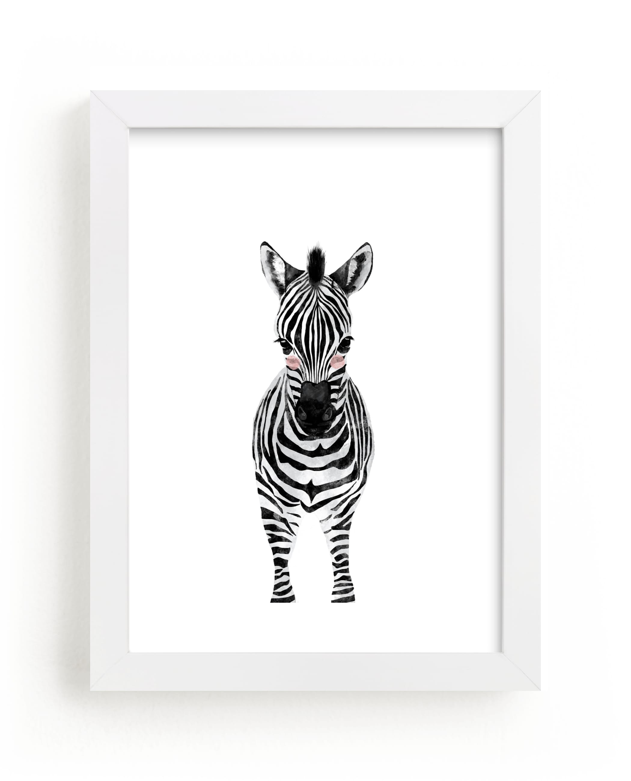 Baby Animal Zebra Wall Art Prints By Cass Loh Minted
