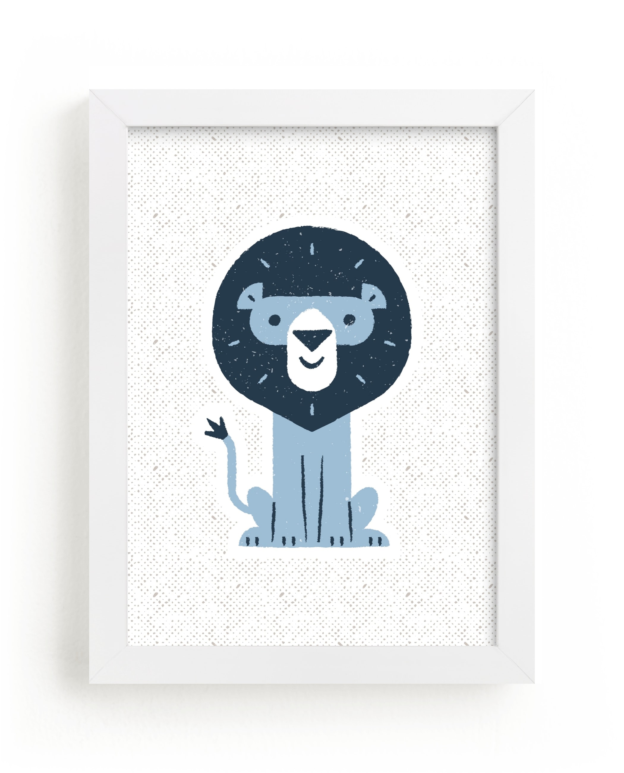 "mr LION" - Limited Edition Art Print by Bob Daly in beautiful frame options and a variety of sizes.