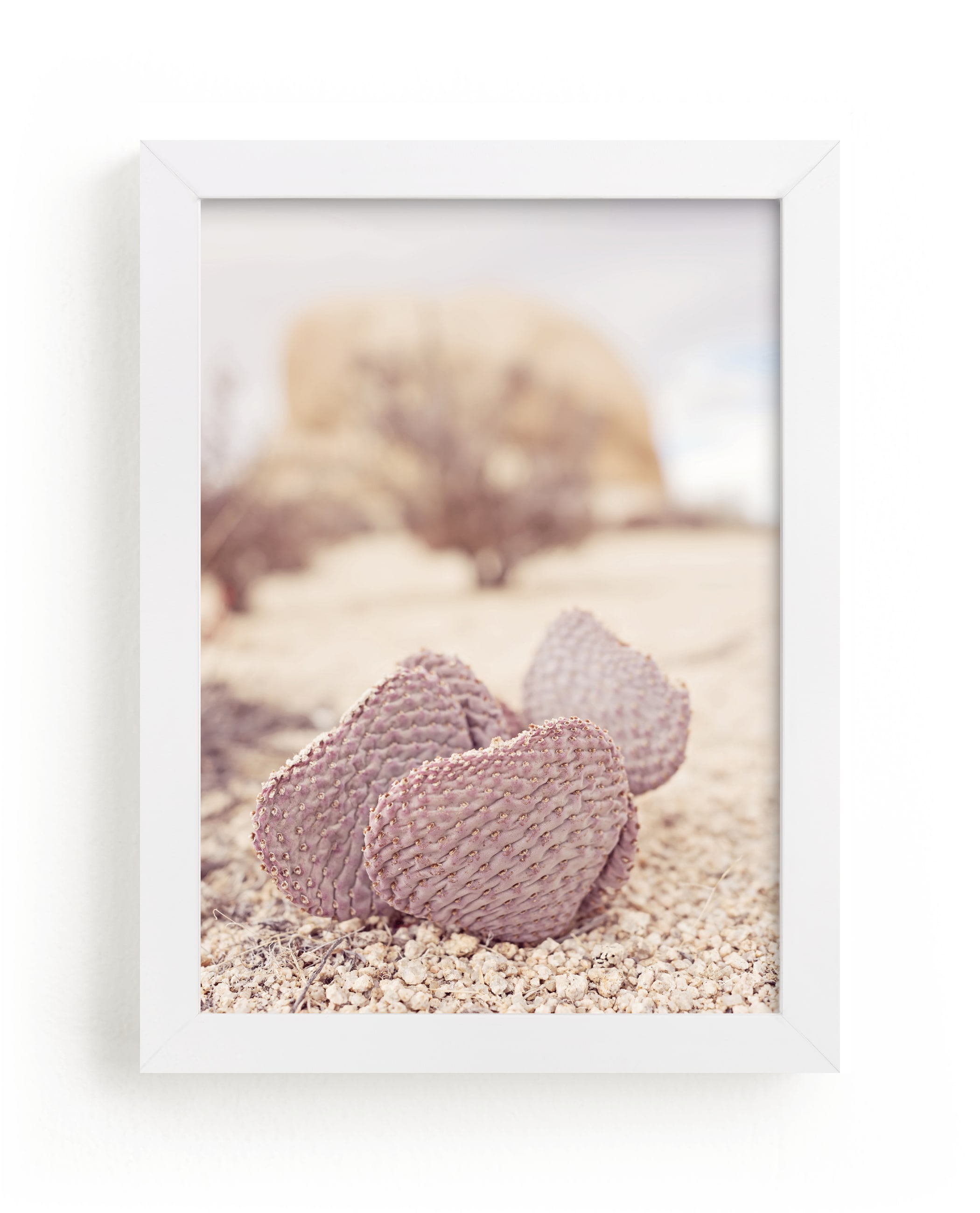 "Desert Heart" - Art Print by Tania Medeiros in beautiful frame options and a variety of sizes.