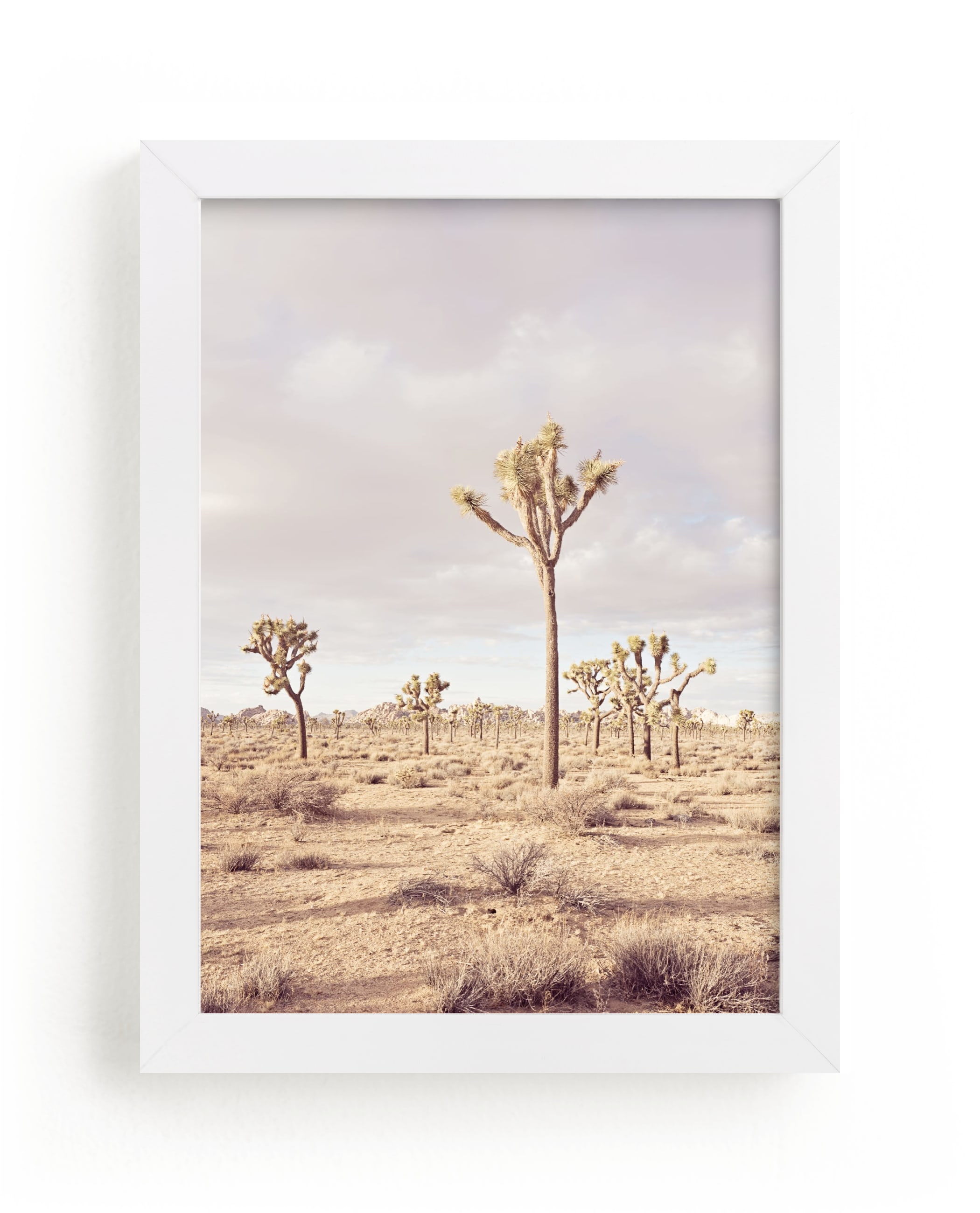 "California Desert" - Art Print by Tania Medeiros in beautiful frame options and a variety of sizes.