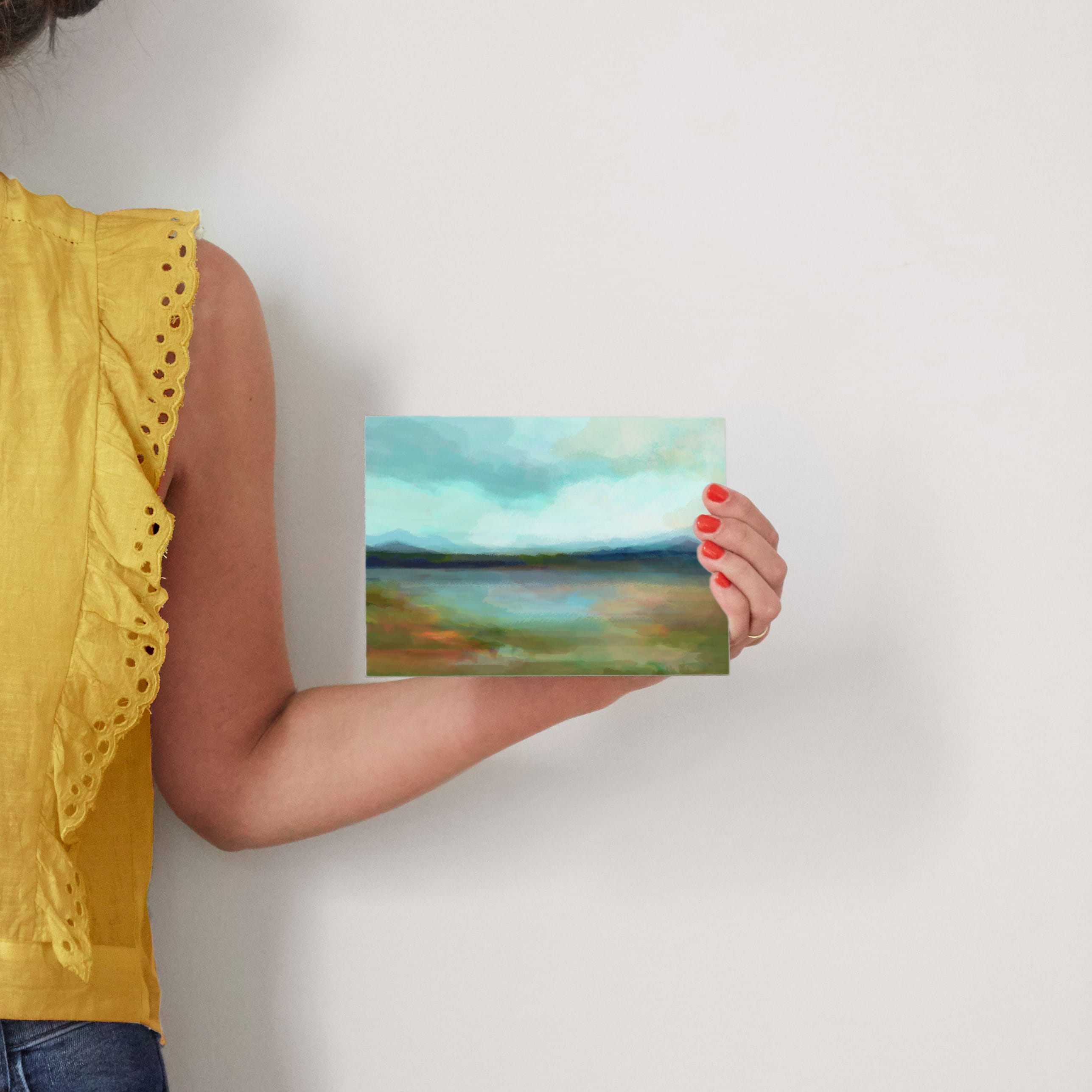 Days of Blue Wall Art Prints by AlisonJerry Minted