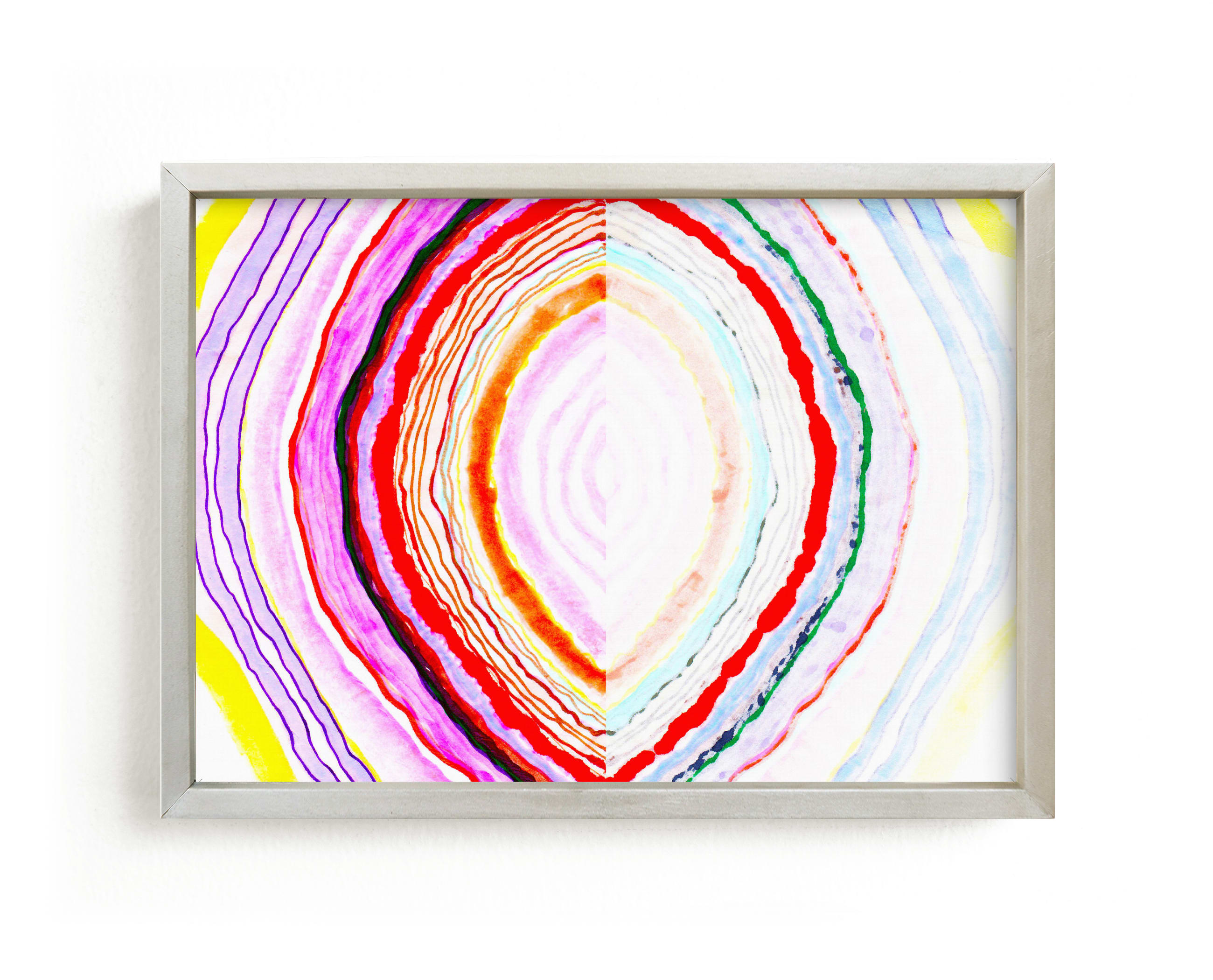 "Great with Agate No 1" - Limited Edition Art Print by HAPI ART in beautiful frame options and a variety of sizes.