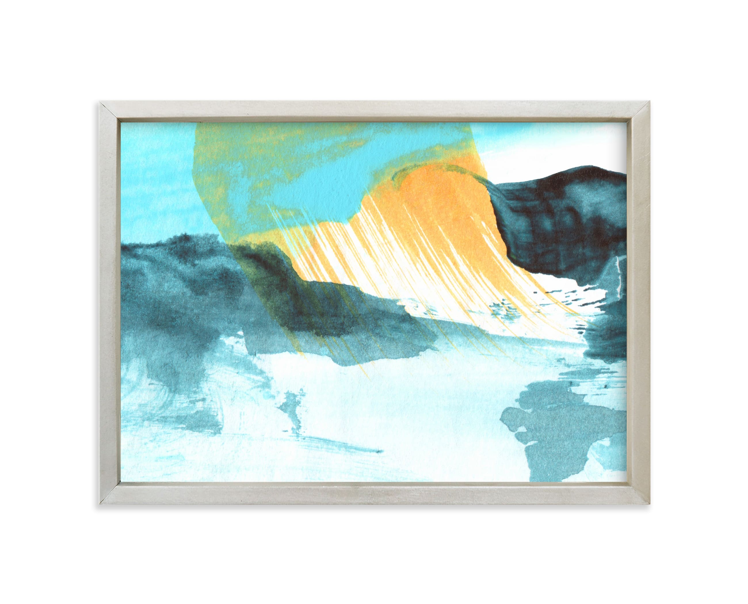 "Lonely Shore" - Limited Edition Art Print by Roann Mathias in beautiful frame options and a variety of sizes.