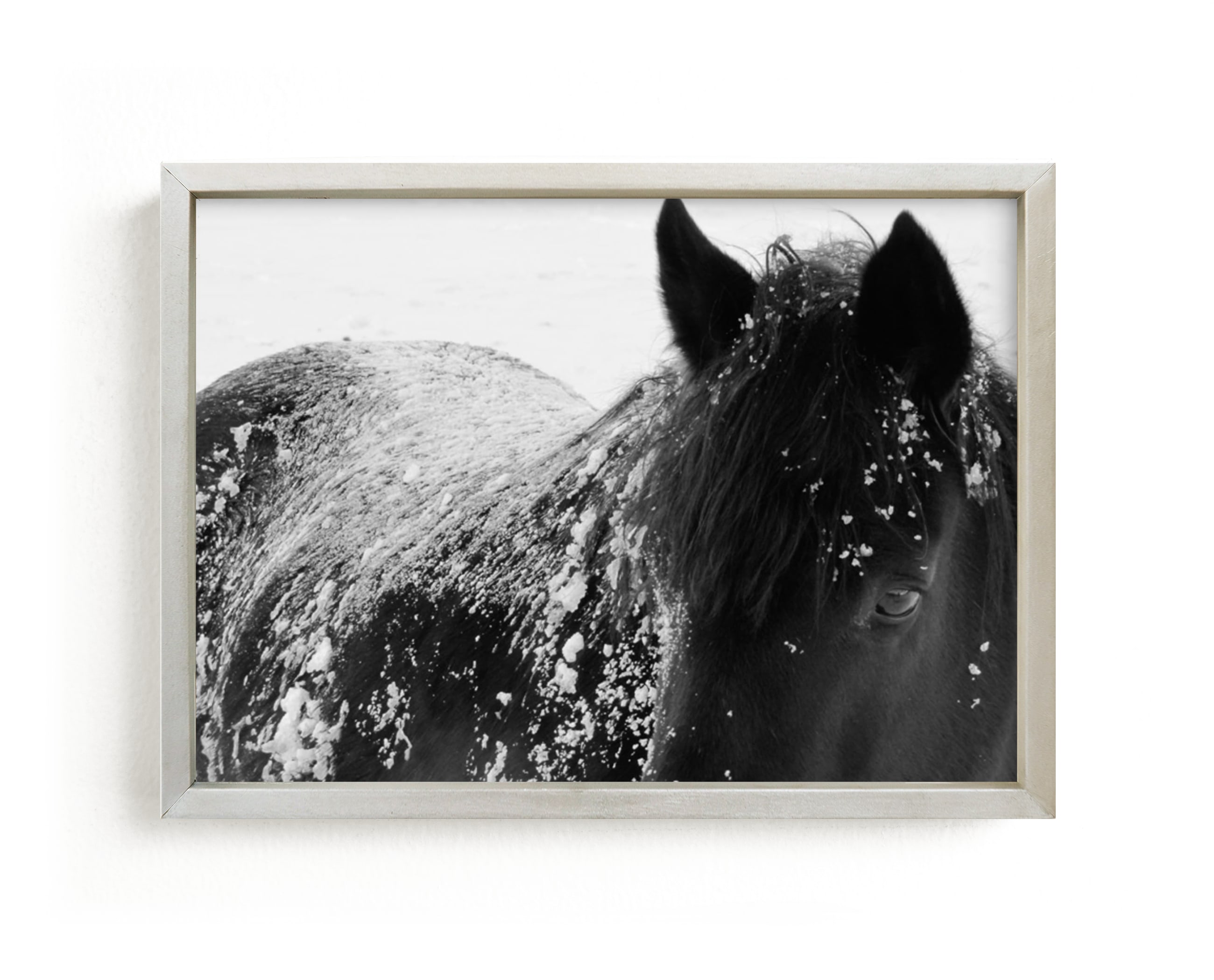 "A Shadow In A Storm" - Limited Edition Art Print by Leslie Le Coq in beautiful frame options and a variety of sizes.
