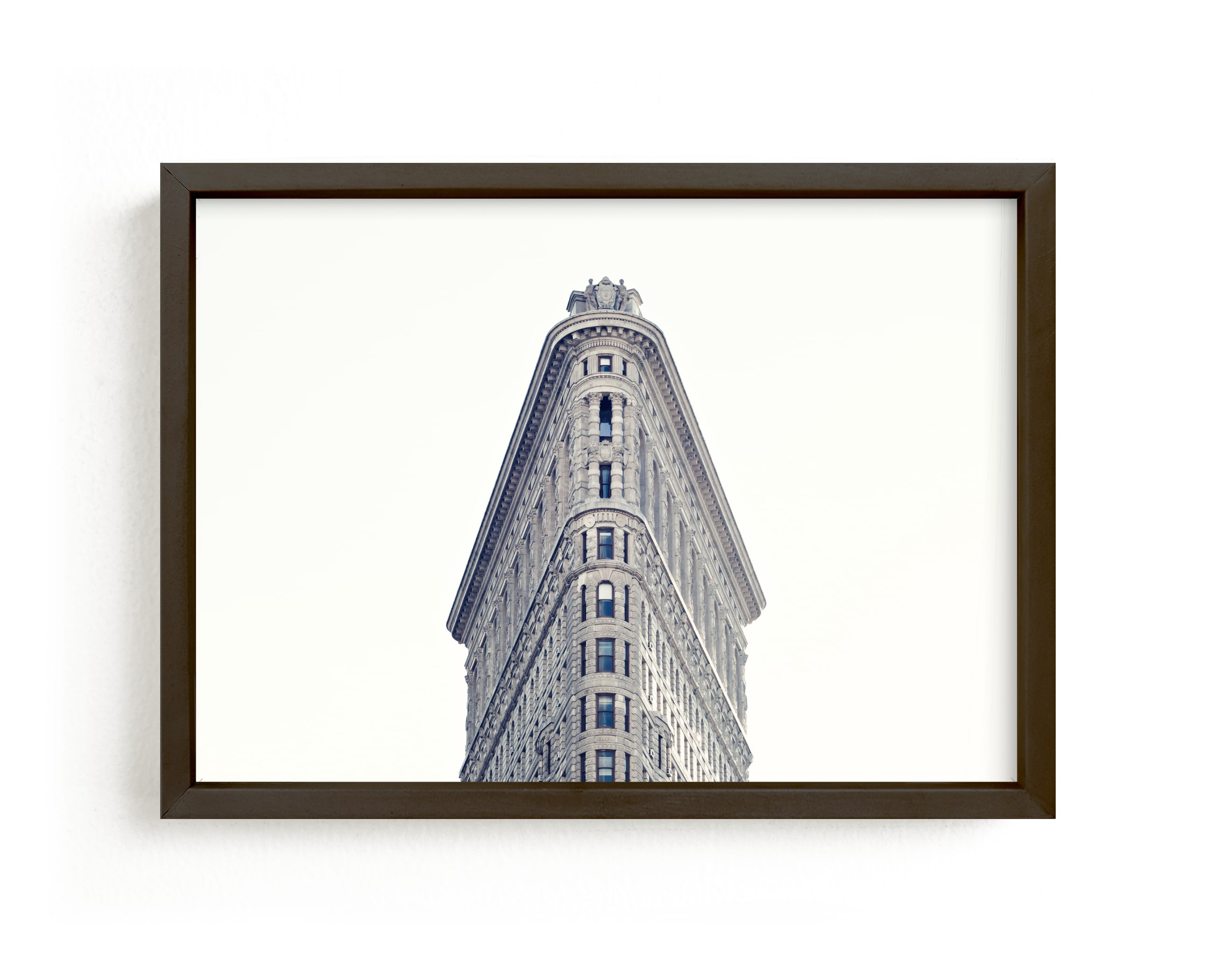 "Flatiron" - Art Print by Caroline Mint in beautiful frame options and a variety of sizes.