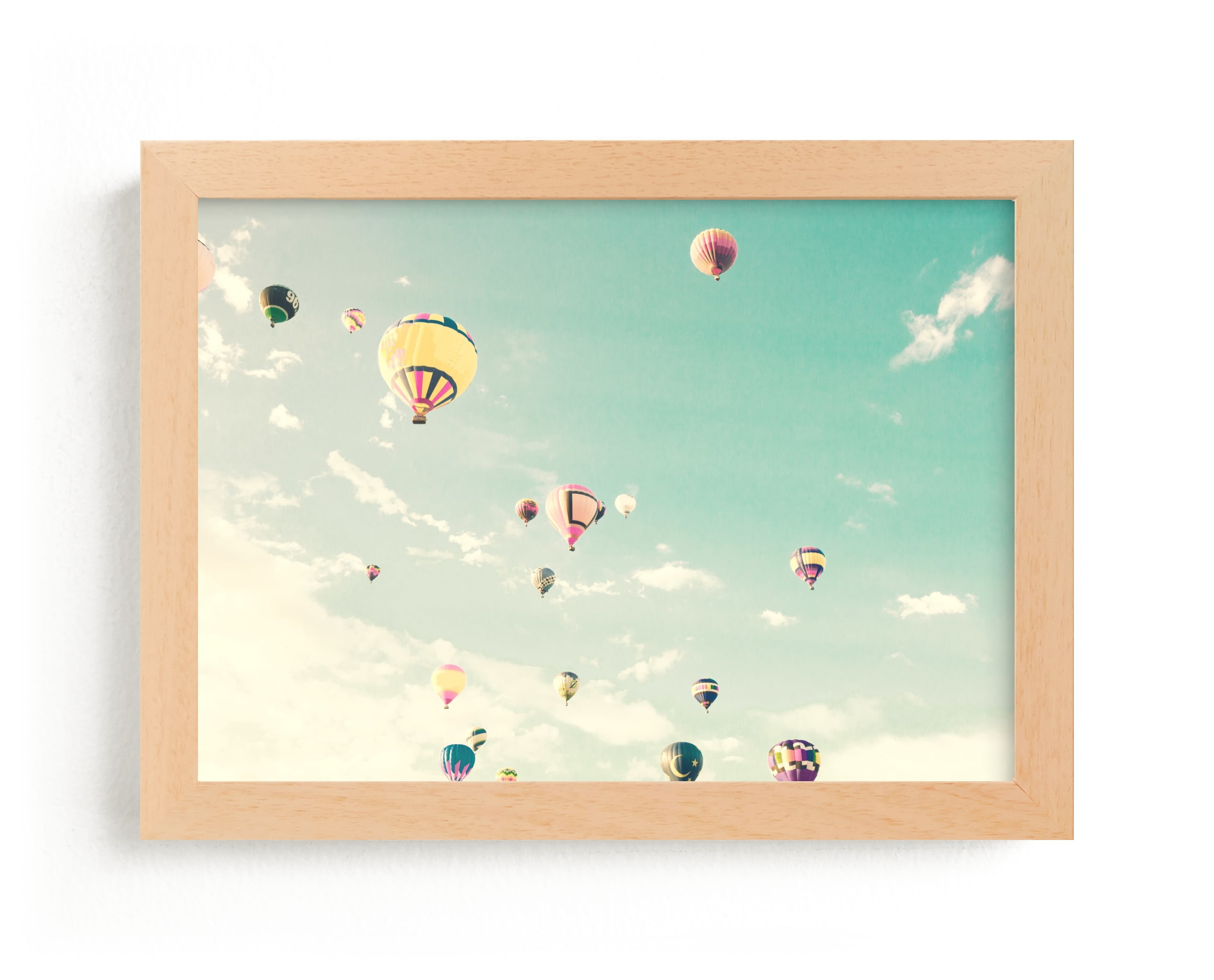 "Sky Dreams" - Limited Edition Art Print by Caroline Mint in beautiful frame options and a variety of sizes.