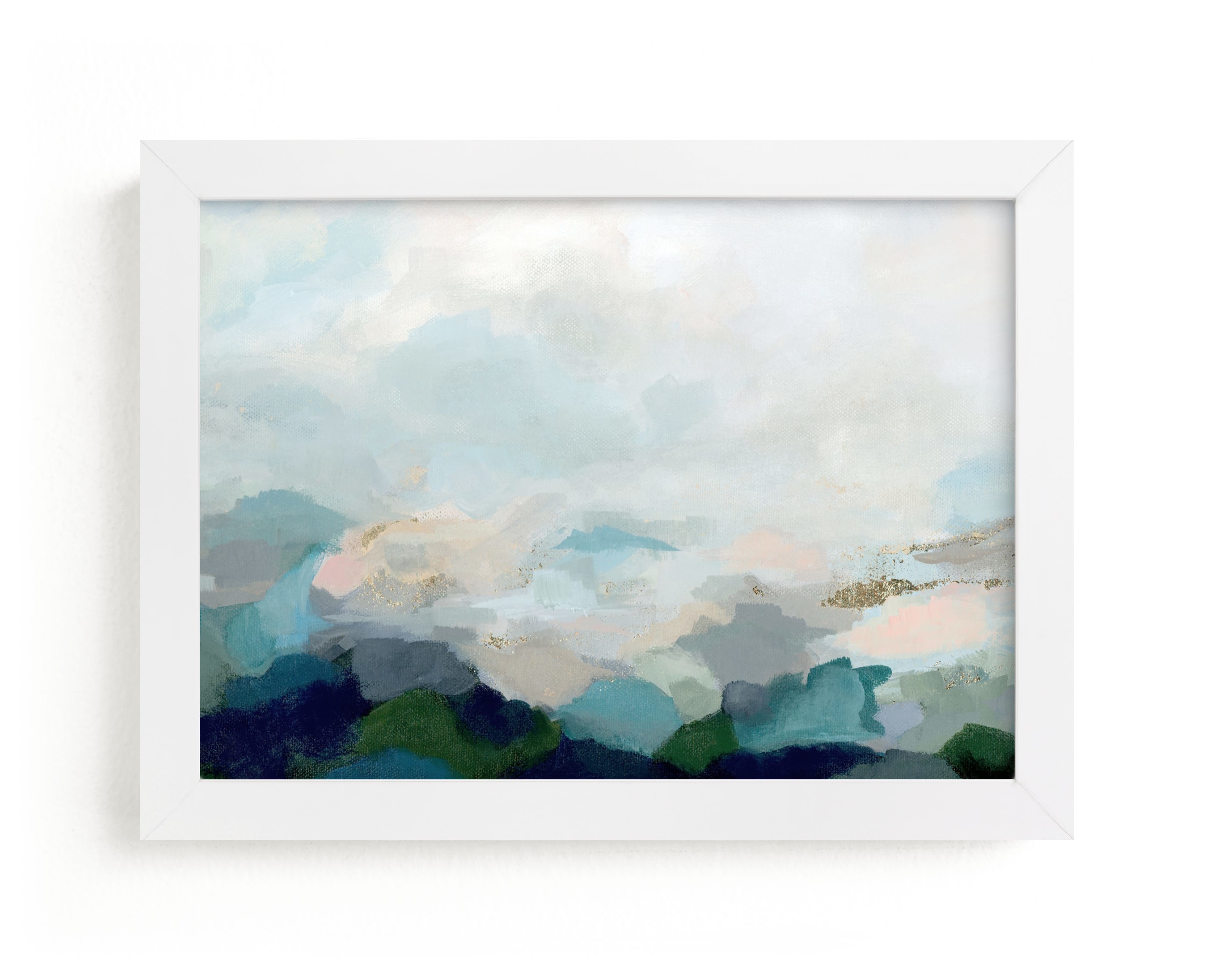 "Lifting Fog" - Limited Edition Art Print by Nicole Walsh in beautiful frame options and a variety of sizes.