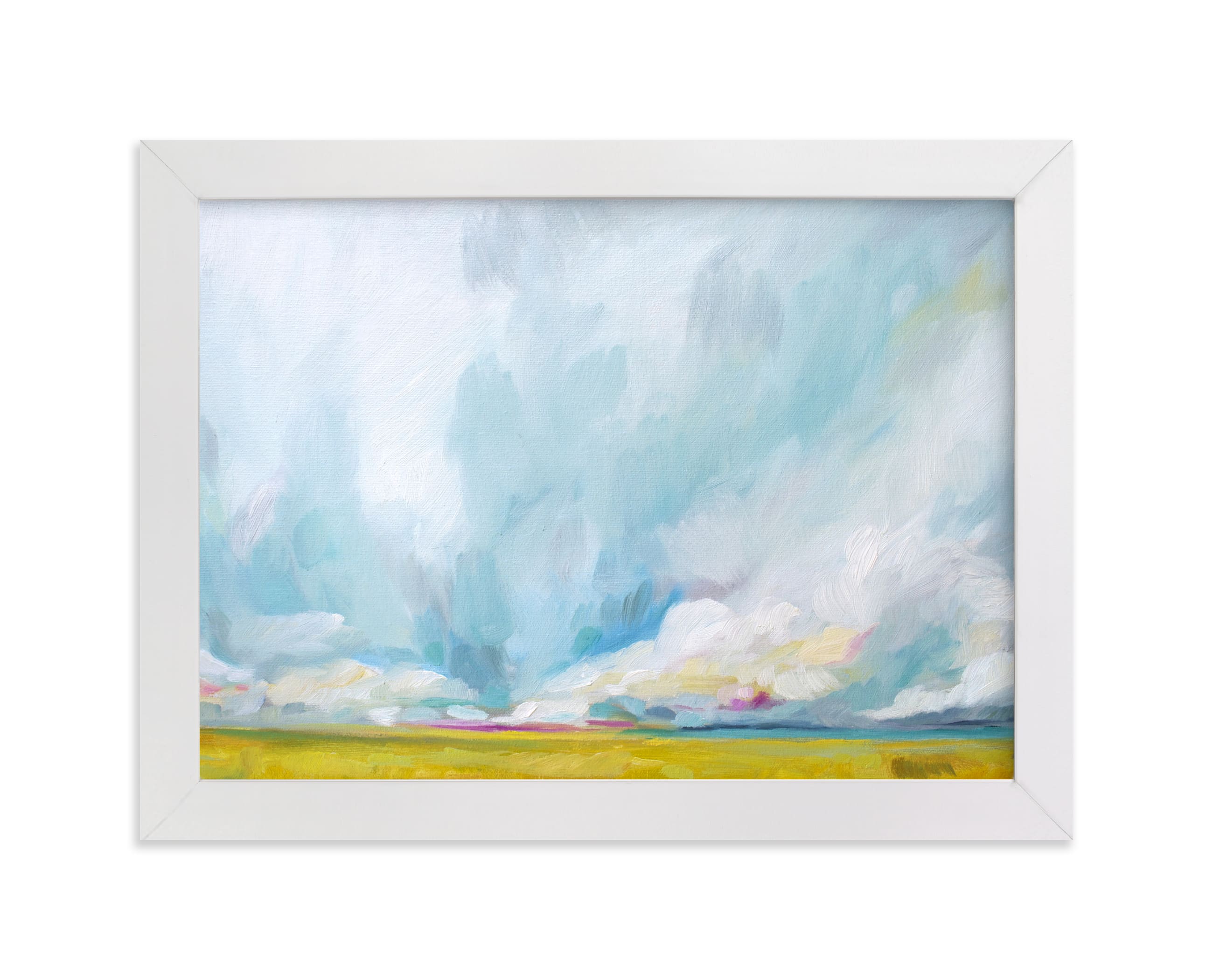 "Savannah Lands" - Limited Edition Art Print by Emily Jeffords in beautiful frame options and a variety of sizes.