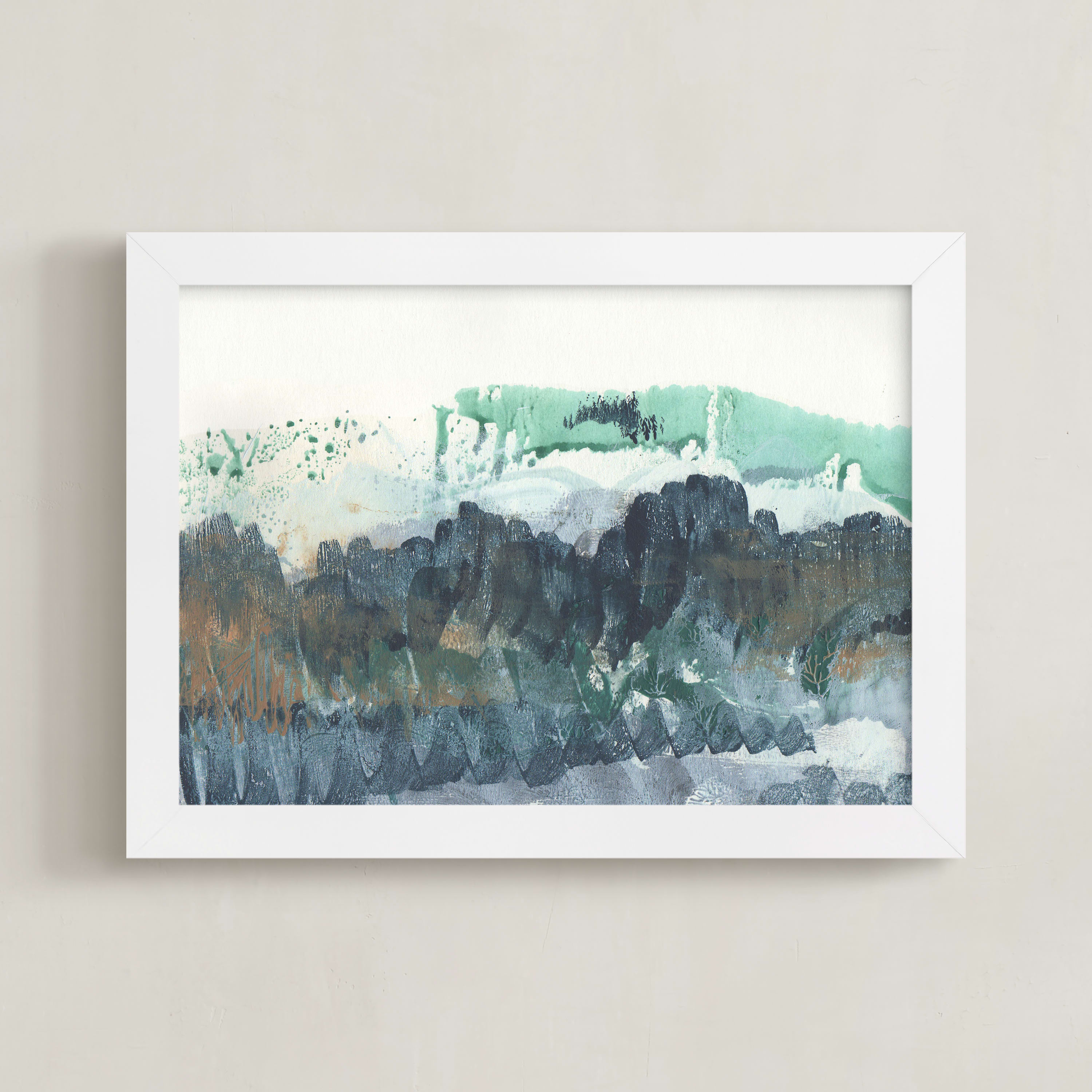 Scape of the Land Wall Art Prints by Jennifer Daily Minted
