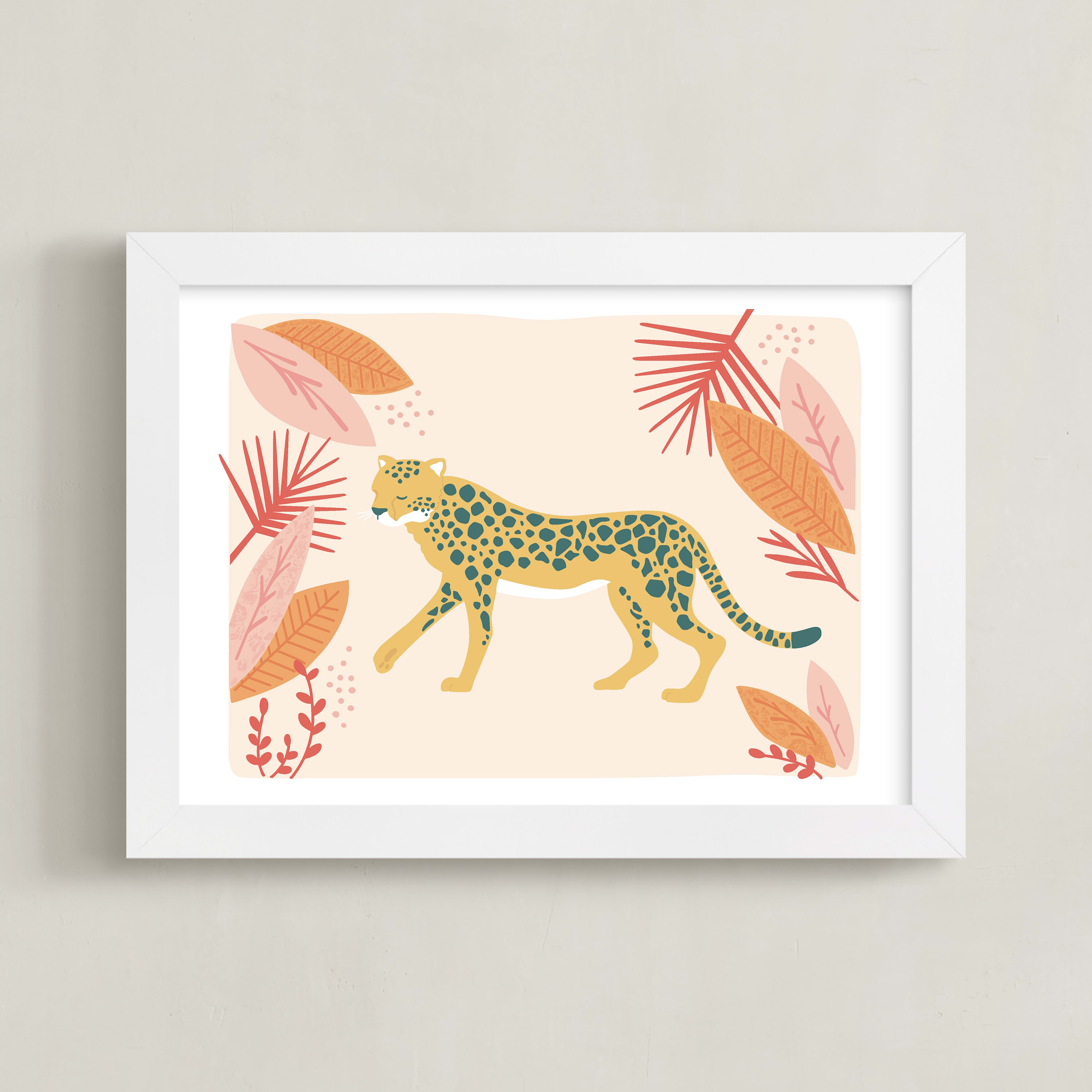 speedy cheetah Wall Art Prints by peetie design Minted