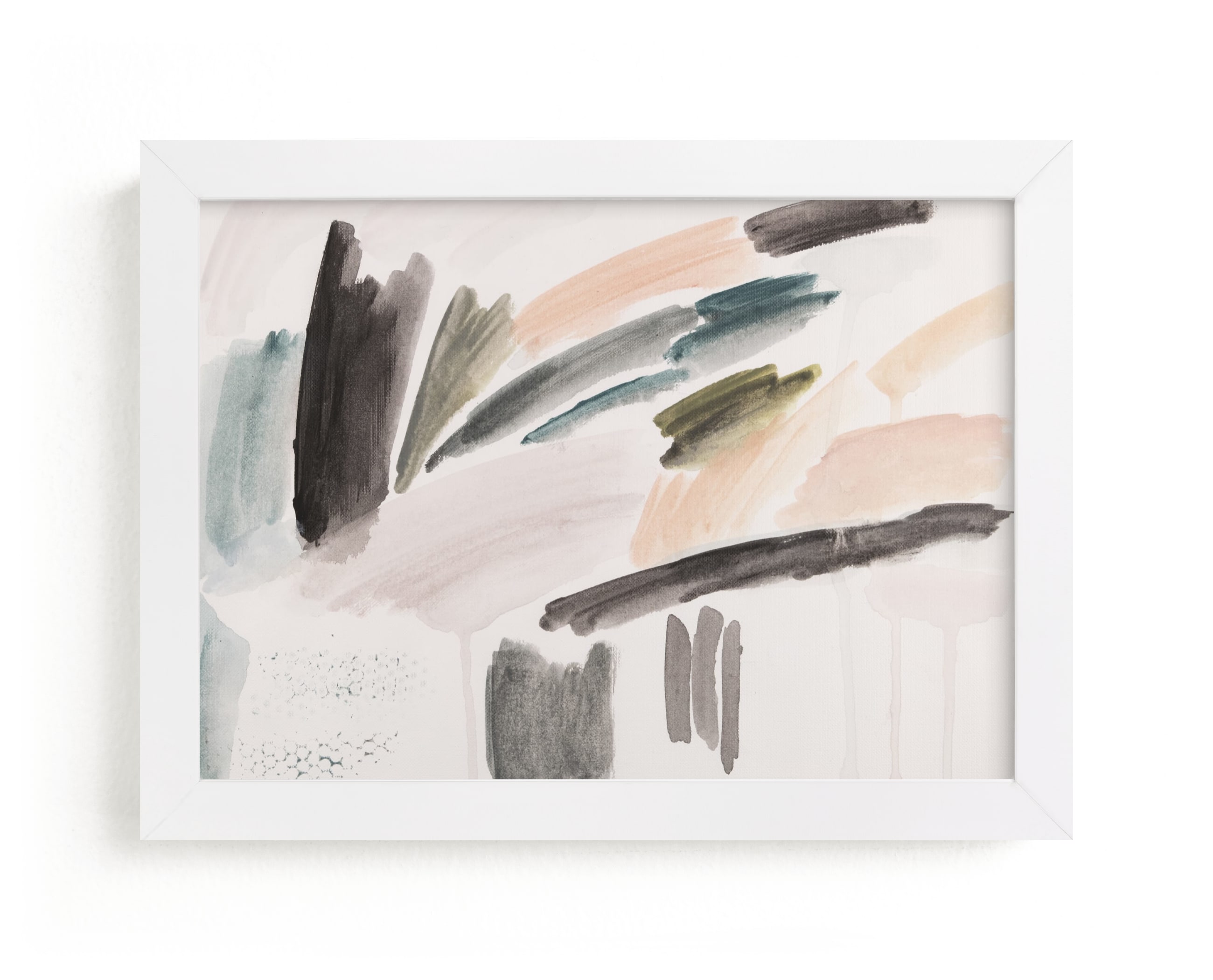 "Palm Springs II" - Art Print by Lauren Packard in beautiful frame options and a variety of sizes.