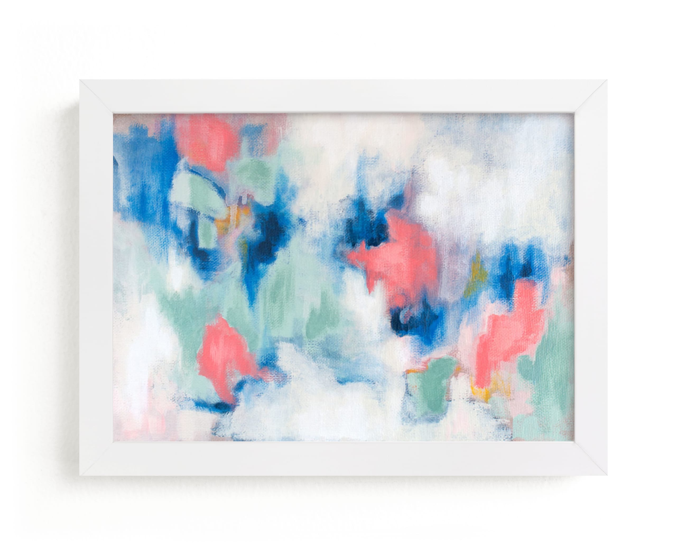 "Spring Rain" - Art Print by Lorent and Leif in beautiful frame options and a variety of sizes.
