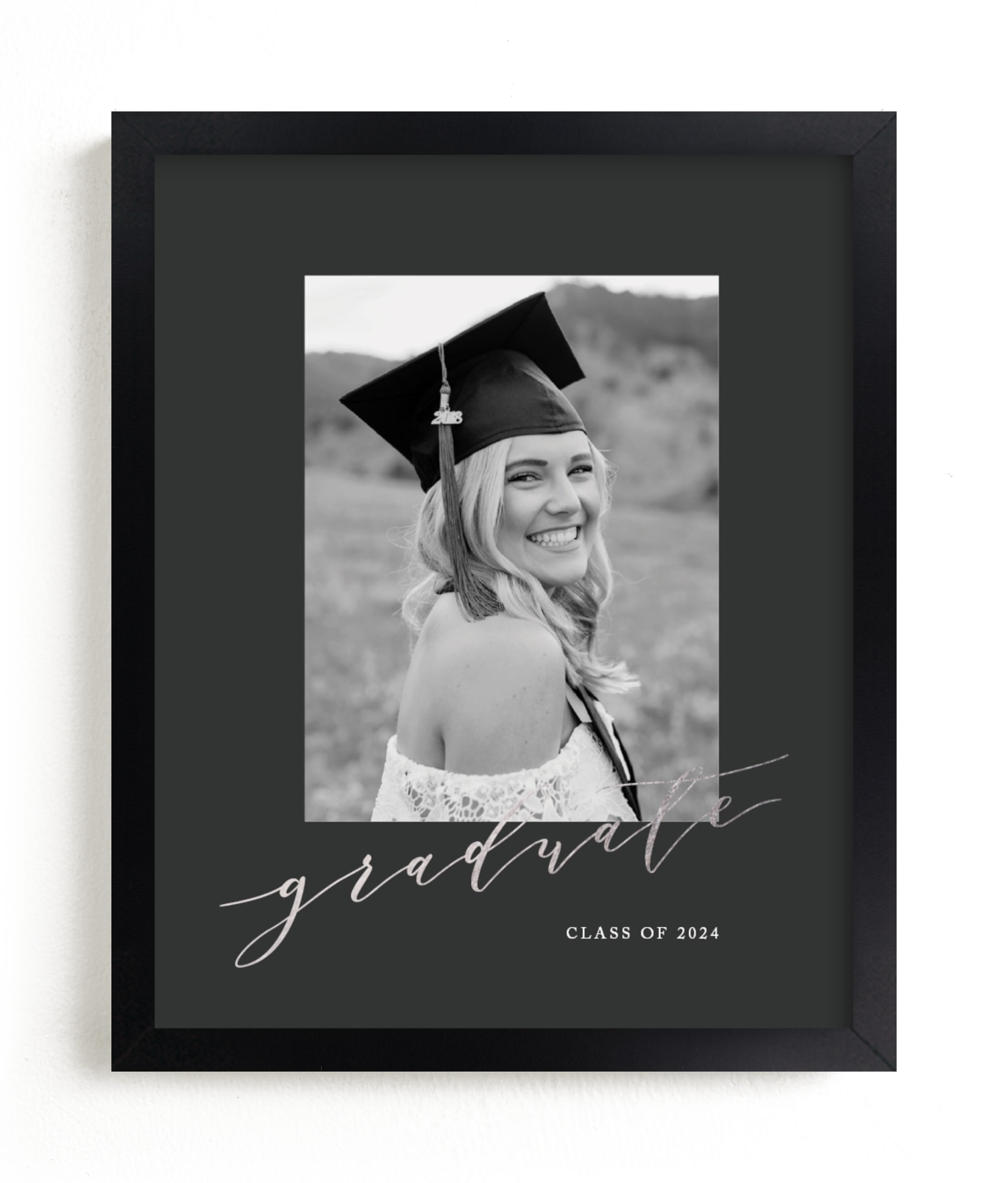 "Scripted" - Foil Pressed Photo Art Print by Jennifer Postorino in beautiful frame options and a variety of sizes.