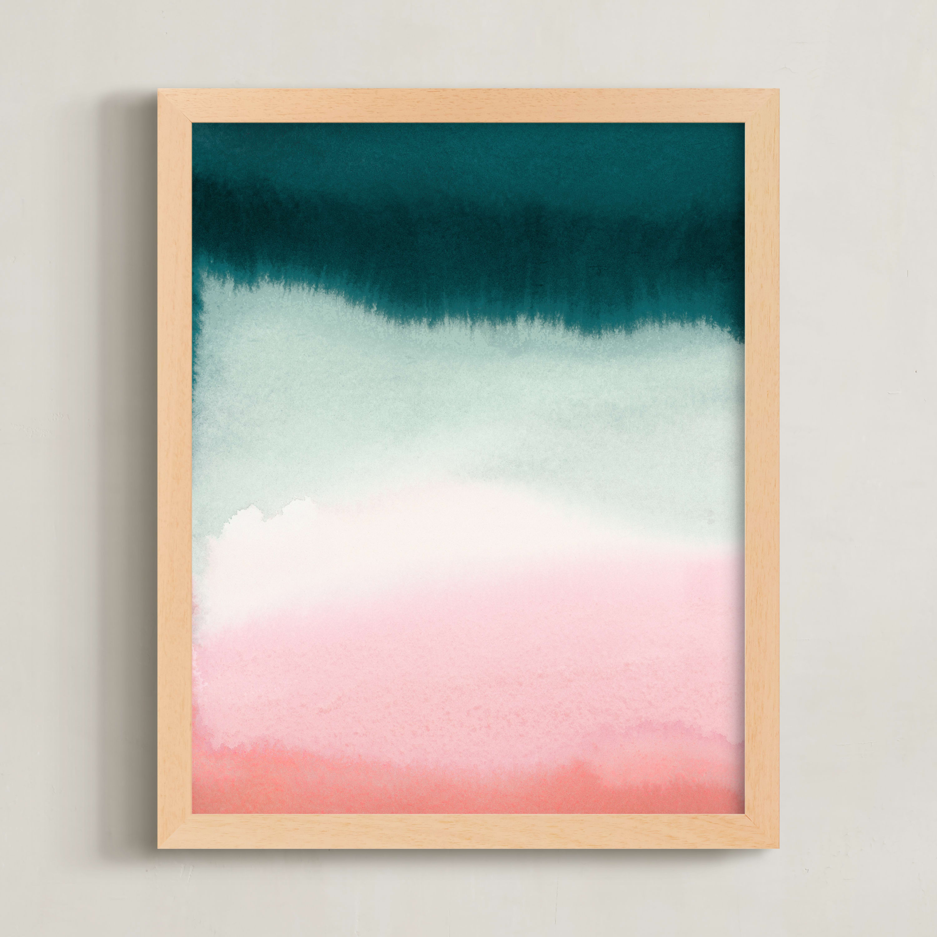 Pink Tide Wall Art Prints By A Real Peach Studio Minted