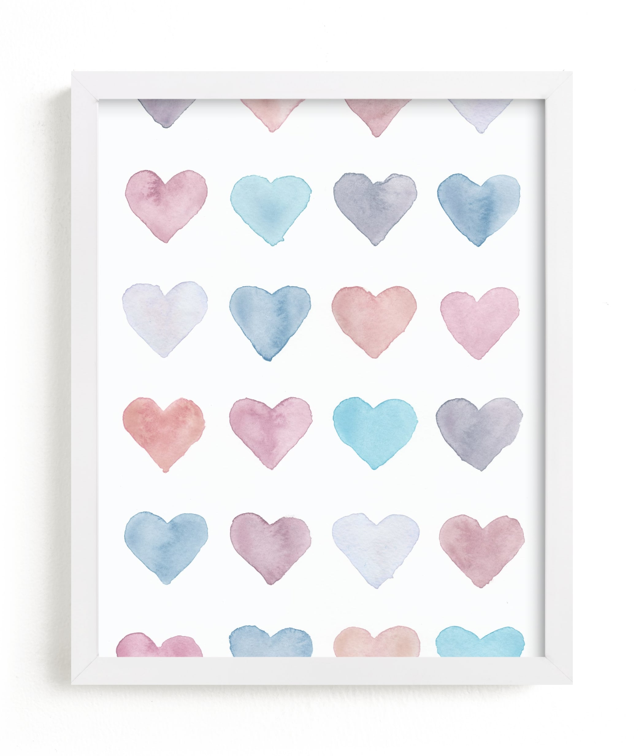 "Love Aligned " - Art Print by Lily Hanna in beautiful frame options and a variety of sizes.