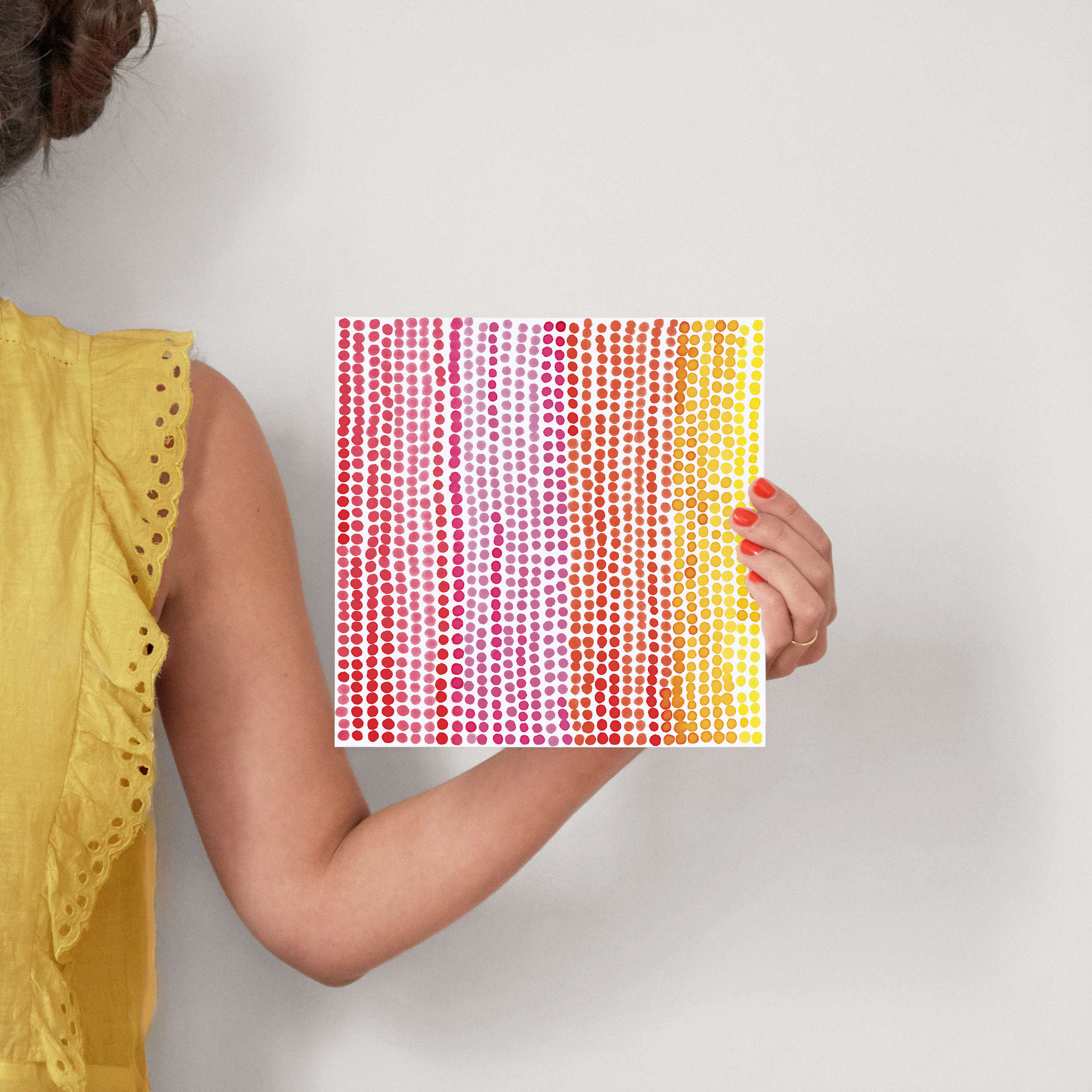 Rainbow Dots 1 Wall Art Prints by Kerry Doyle Minted