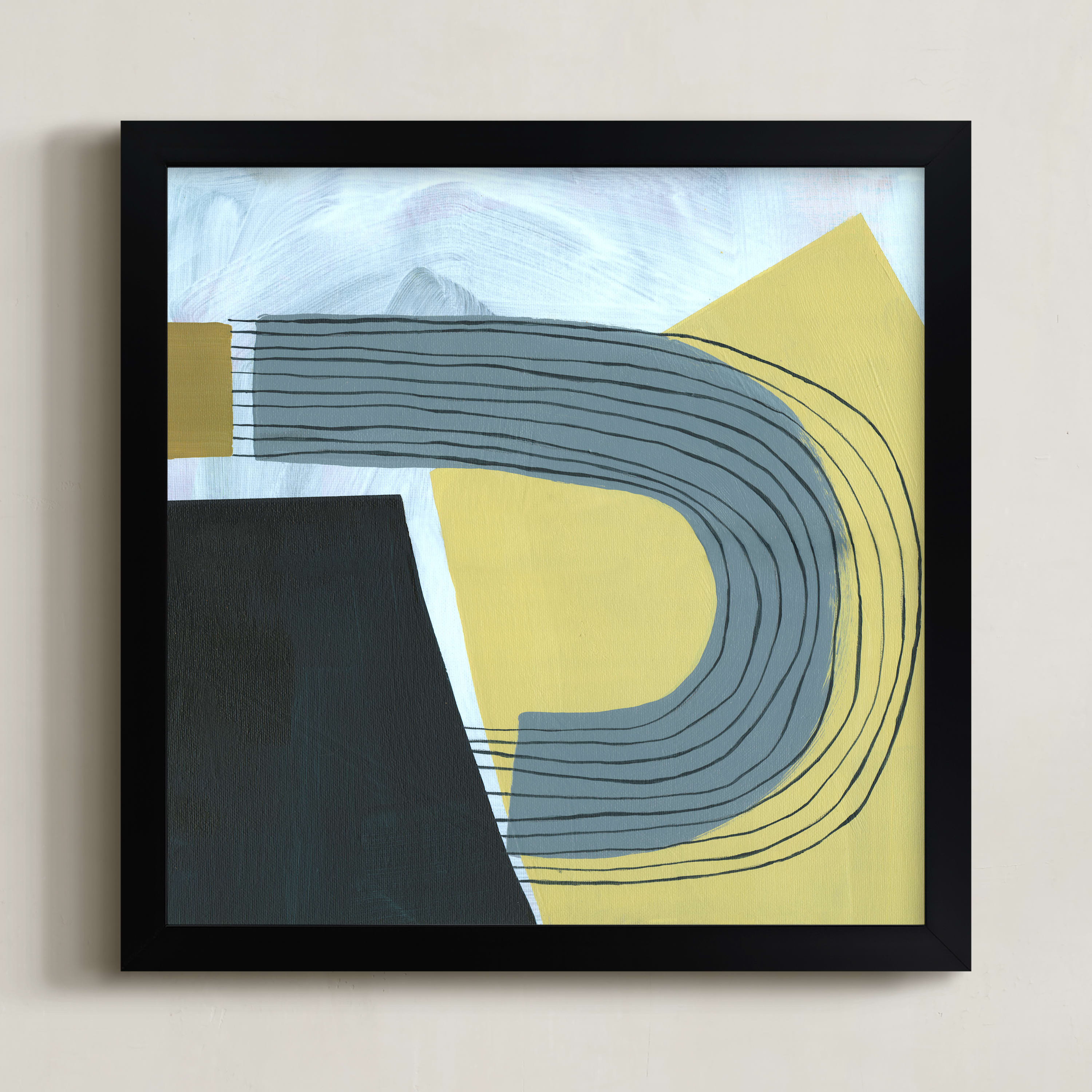 Yellow Ochre Wall Art Prints by Kirsta Benedetti Minted