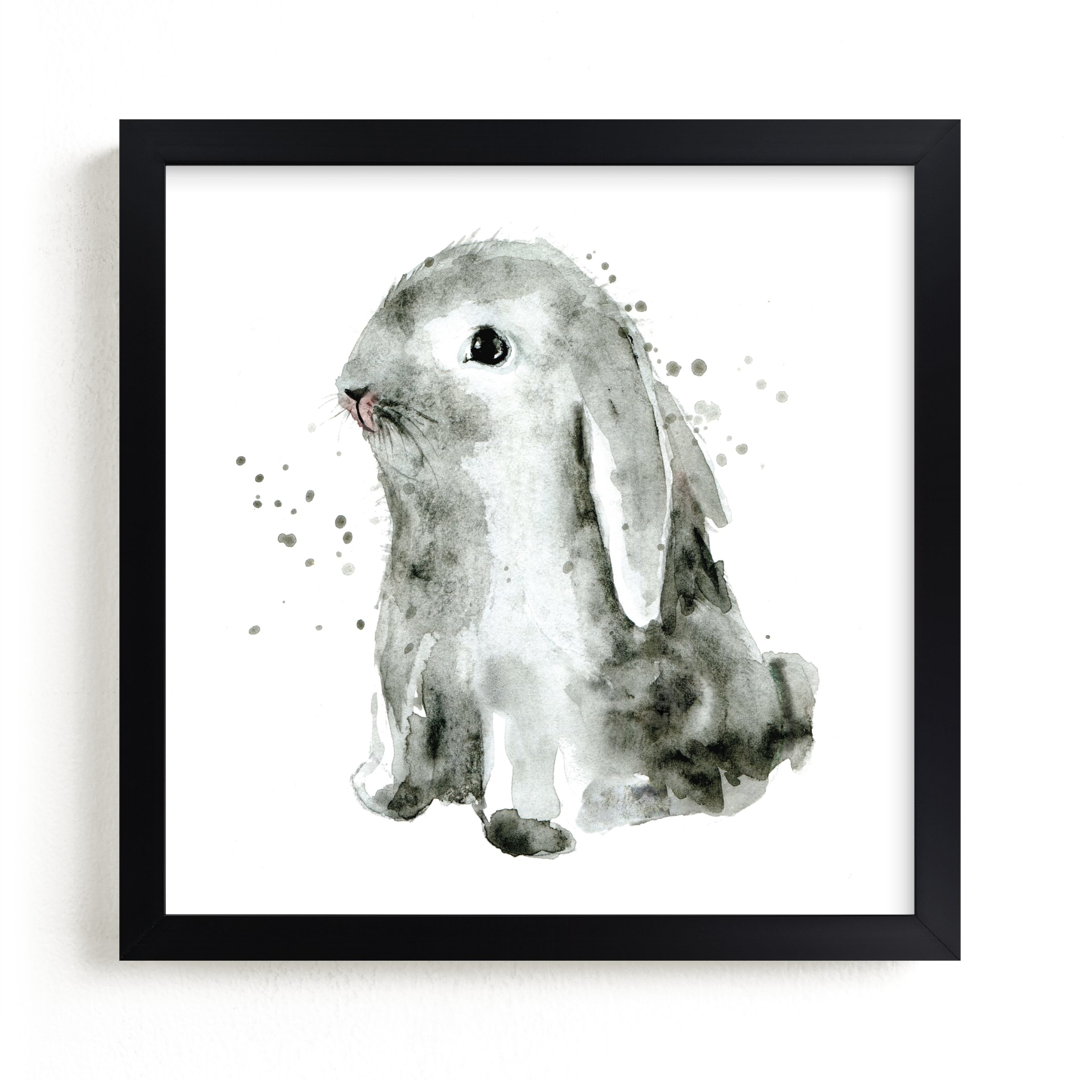 "Bunny1" by Lulaloo in beautiful frame options and a variety of sizes.