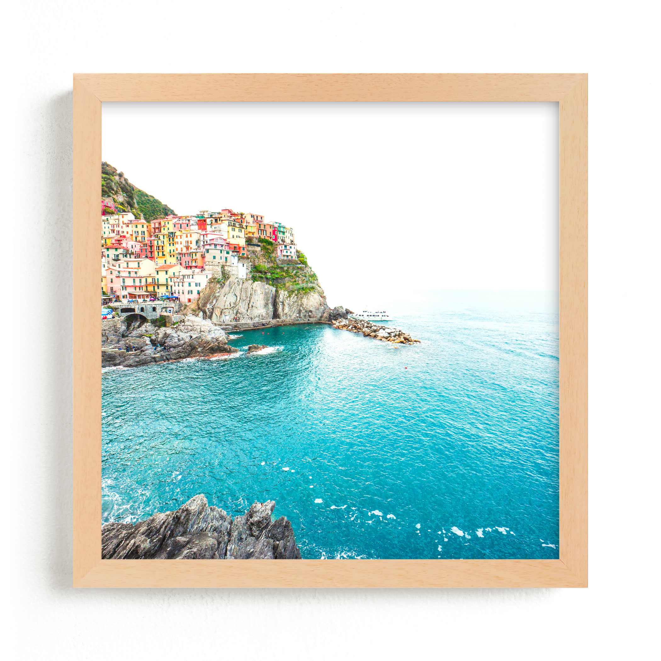 "Above the Sea" - Limited Edition Art Print by Molly Goodman in beautiful frame options and a variety of sizes.