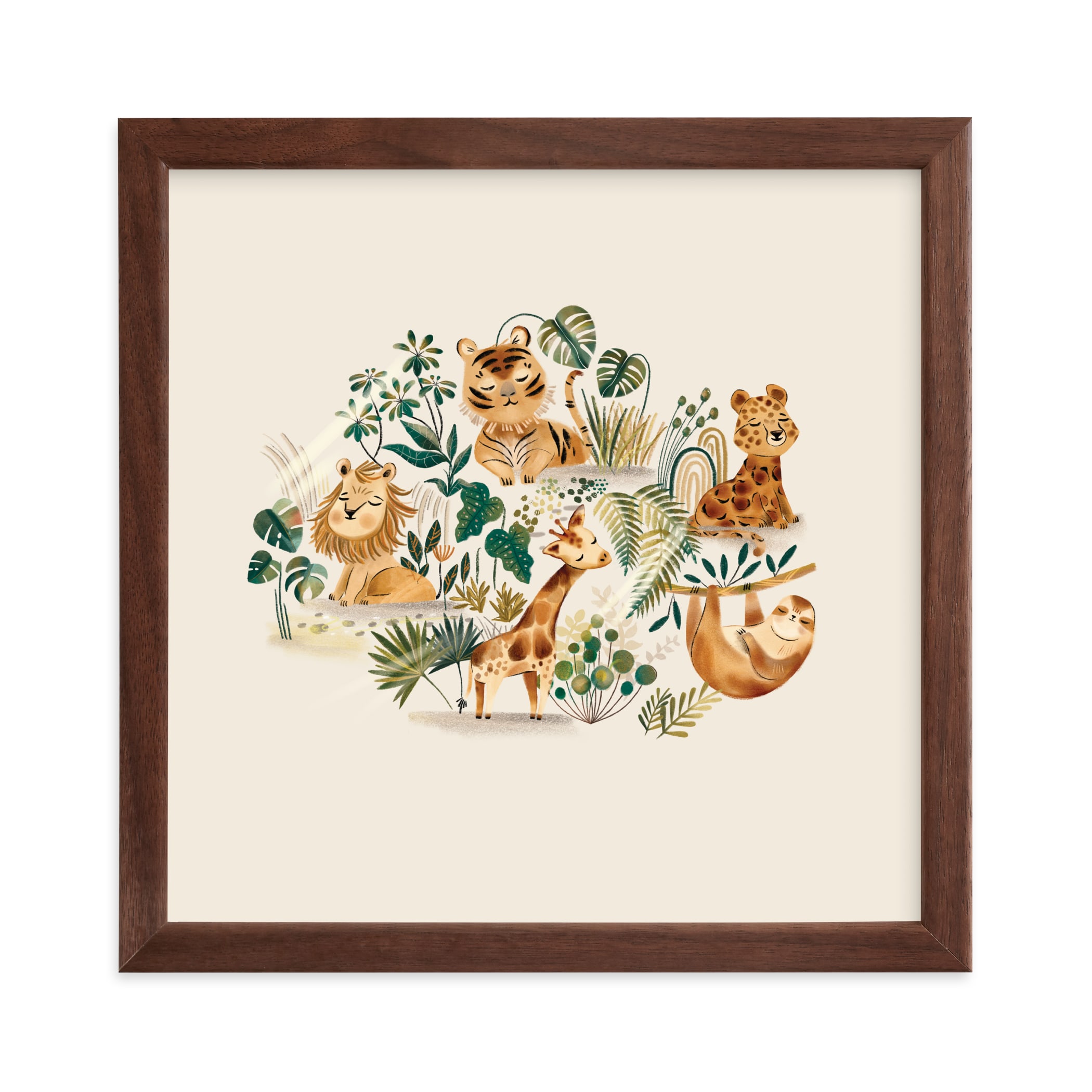 "wild" - Limited Edition Art Print by Vivian Yiwing in beautiful frame options and a variety of sizes.