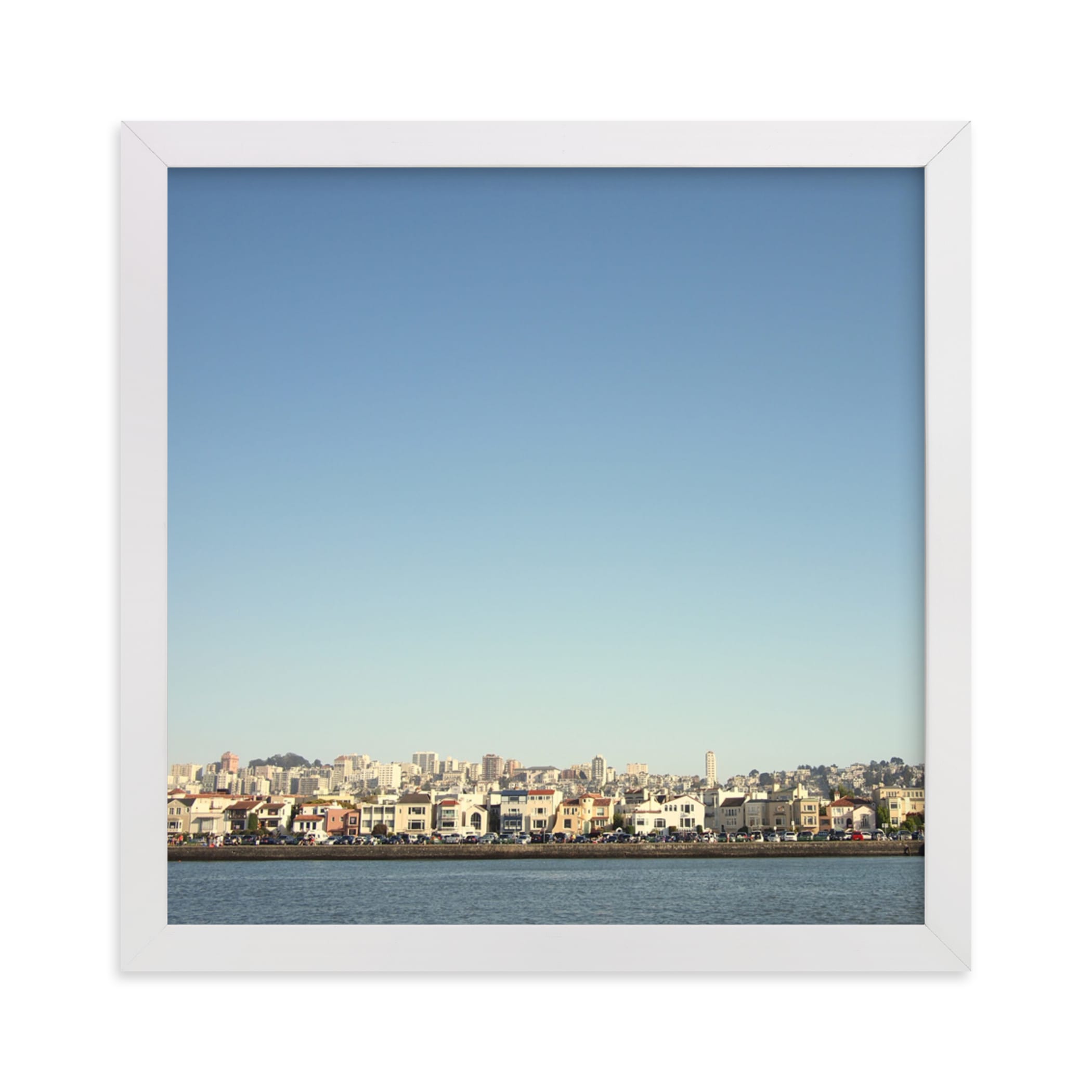 "Bayside" - Limited Edition Art Print by Kitty Seeber in beautiful frame options and a variety of sizes.