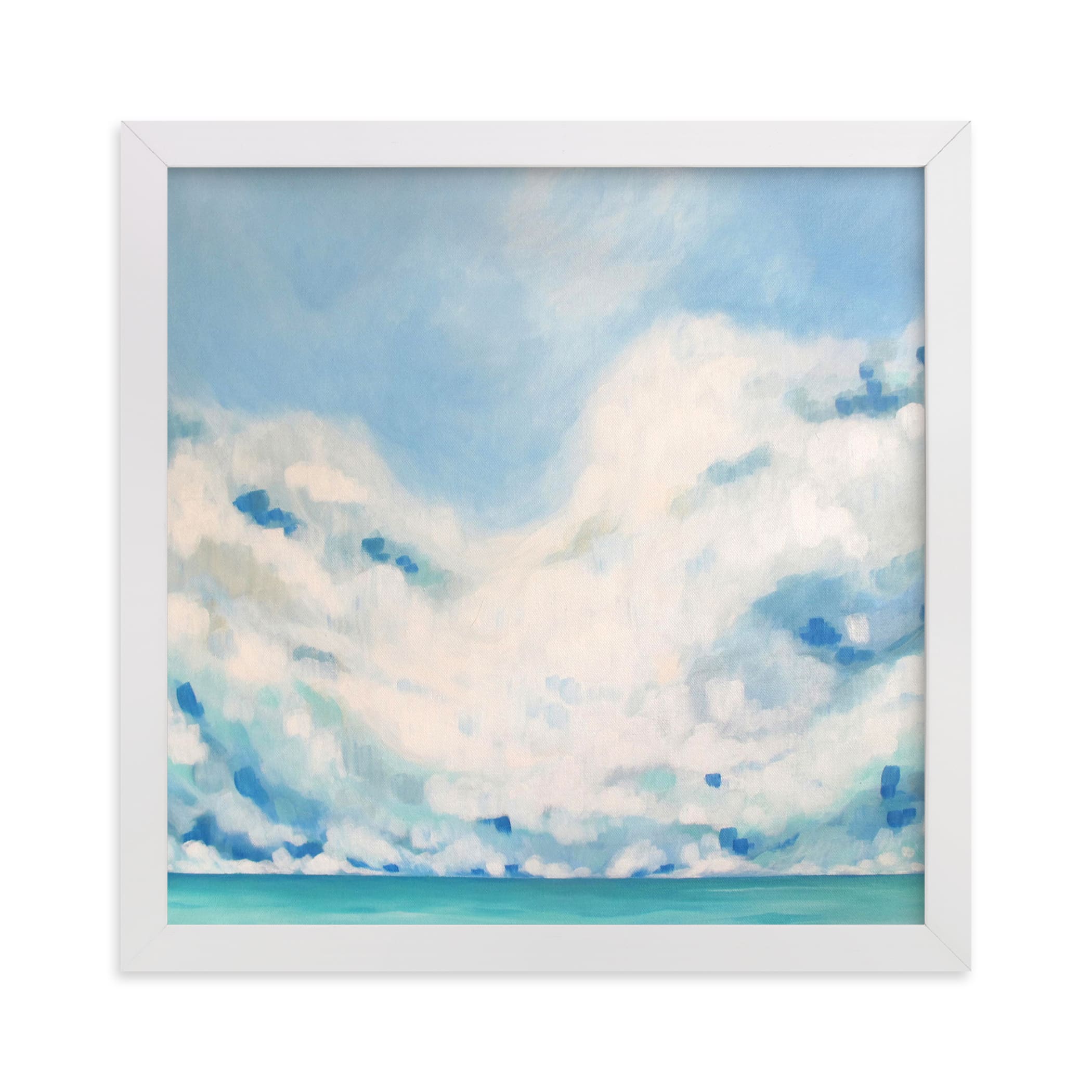 "White Blur" - Limited Edition Art Print by Jennifer Hallock in beautiful frame options and a variety of sizes.