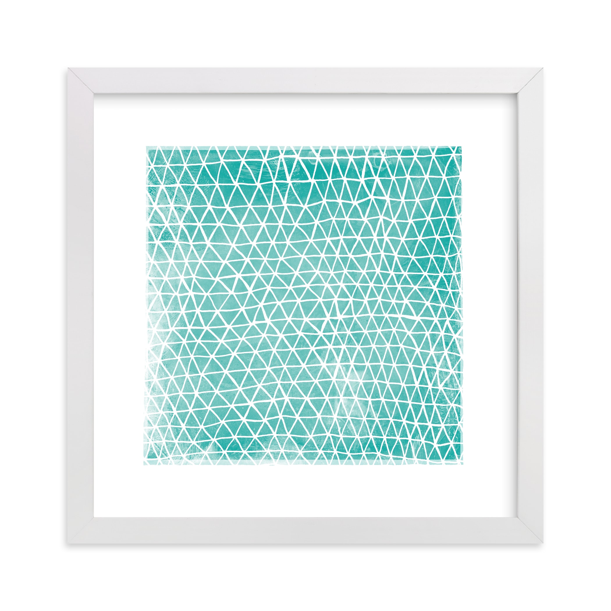 Abstract Triangles Wall Art Prints by Kerry Doyle Paper Dahlia Minted