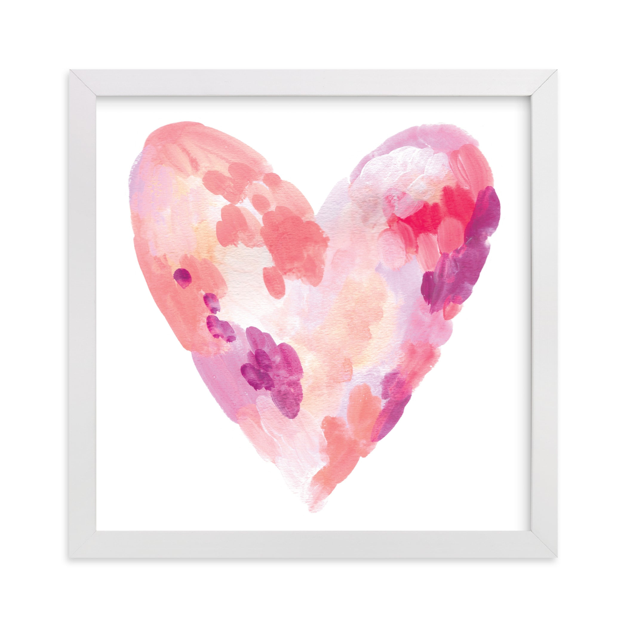 Abstract Heart Wall Art Prints by Alethea and Ruth Minted