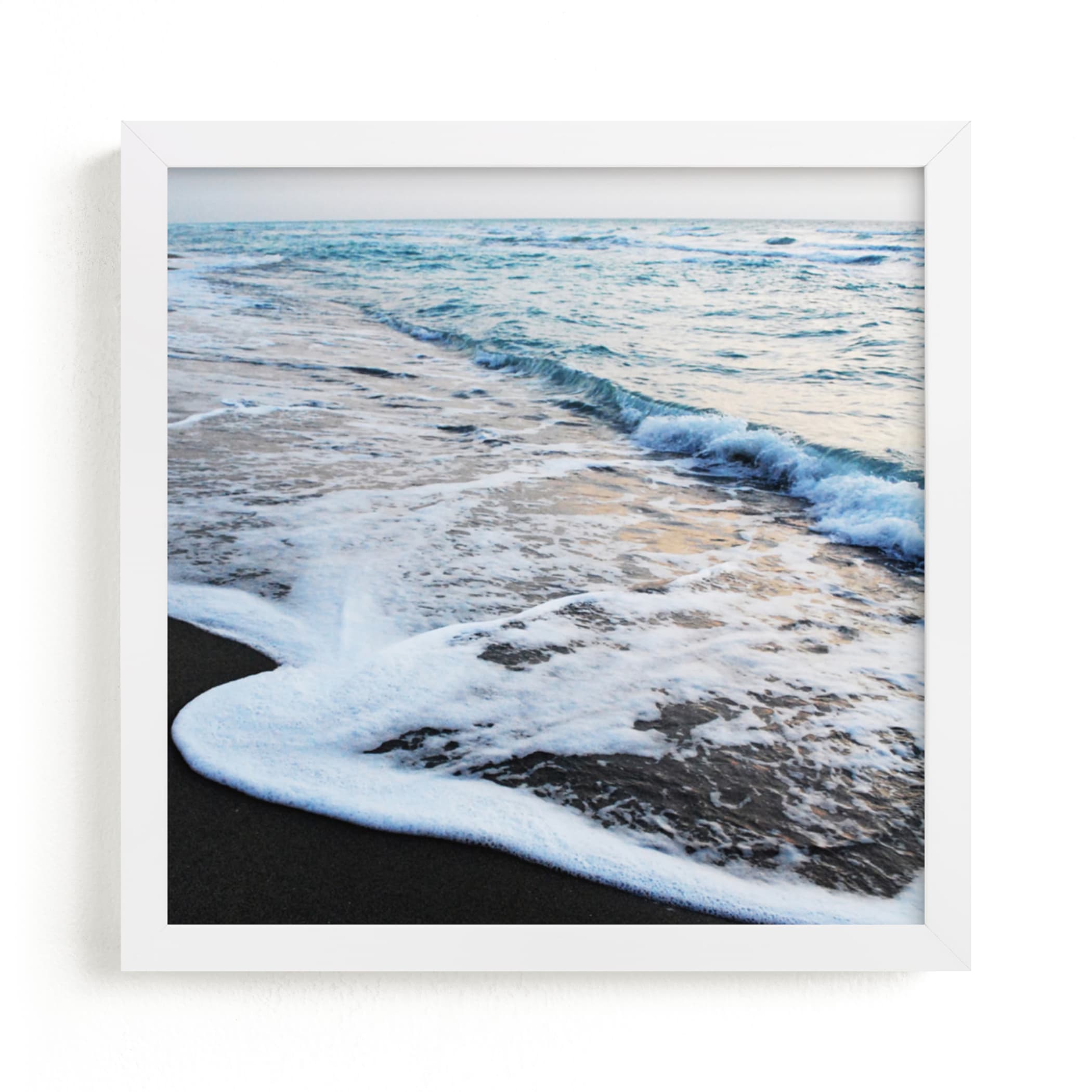 "Ocean Foam" - Art Print by Kate Ross in beautiful frame options and a variety of sizes.