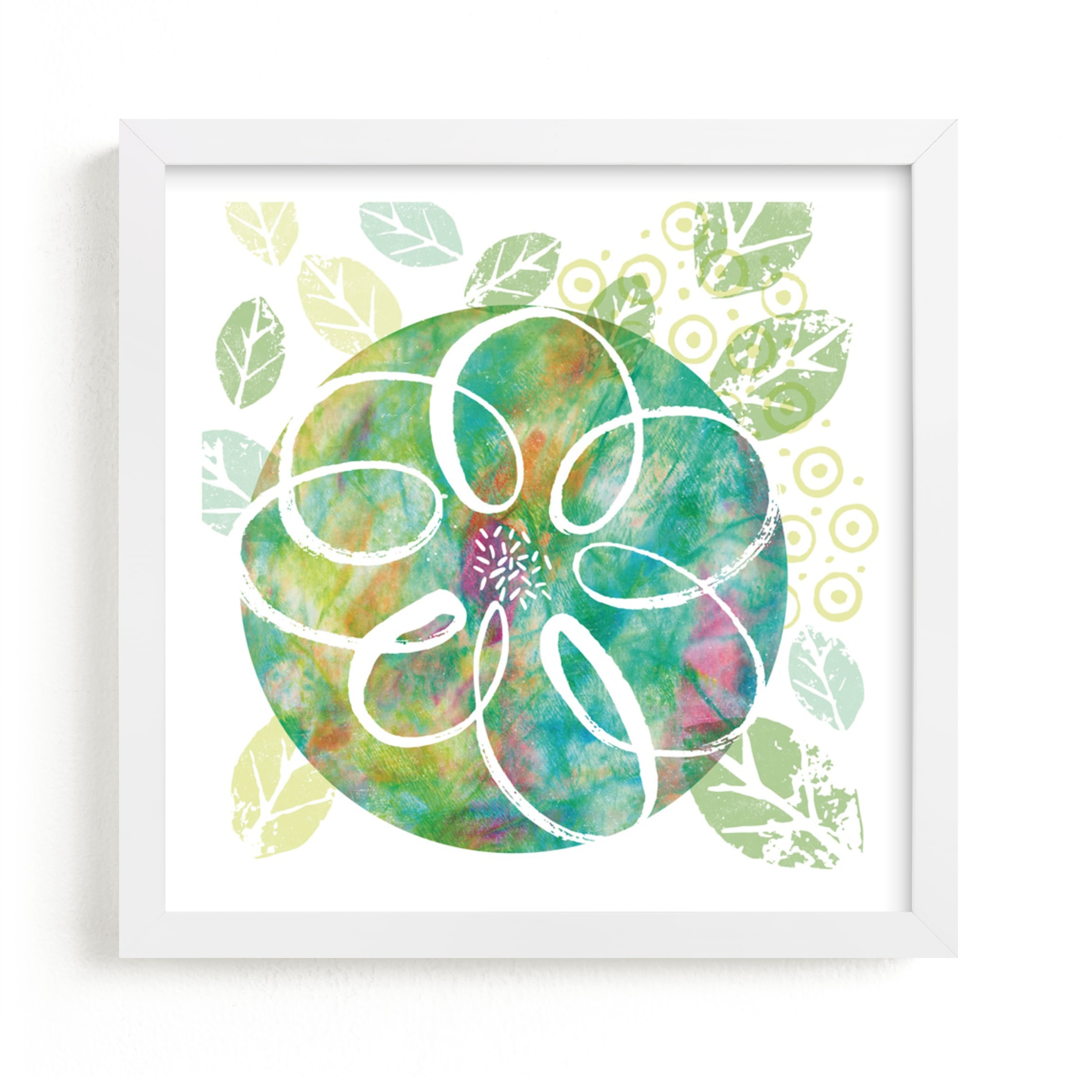 "Botanical Collage" - Art Print by Laura Bolter in beautiful frame options and a variety of sizes.