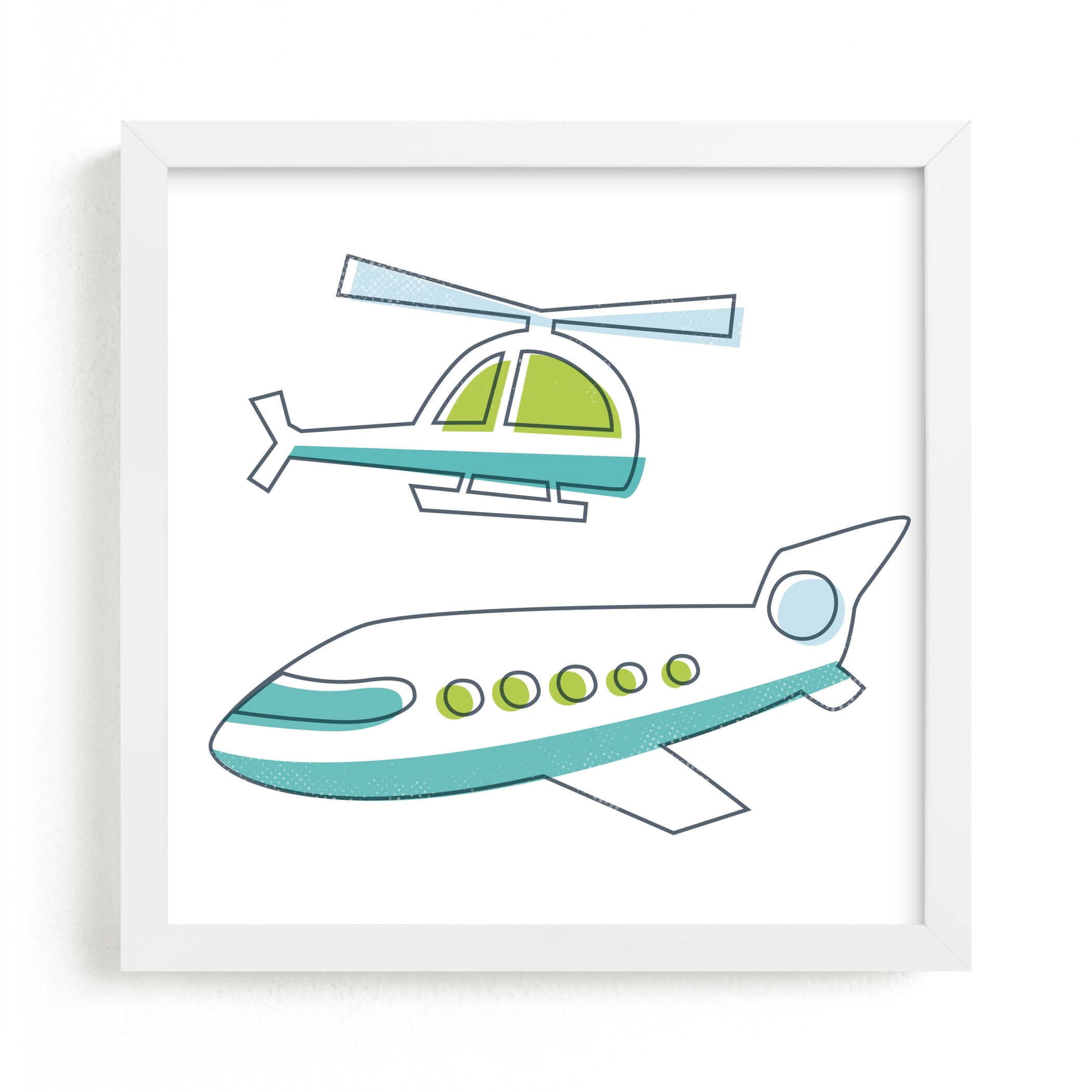 "Fly It" - Art Print by Jessie Steury in beautiful frame options and a variety of sizes.
