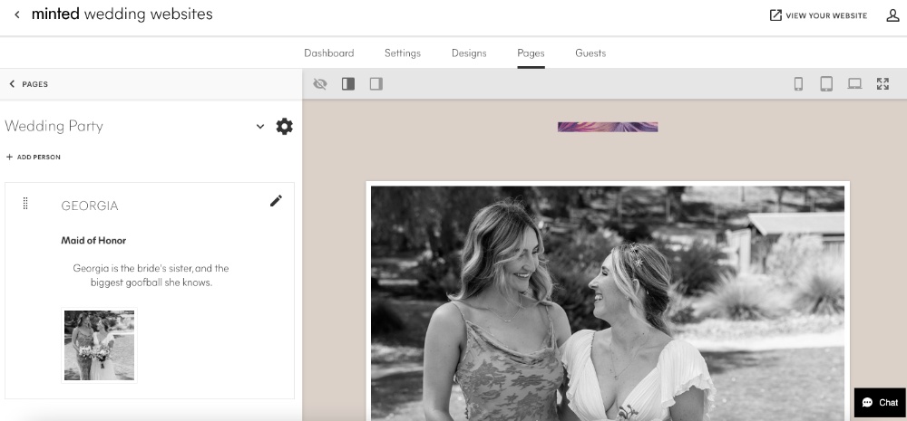 how to assemble a wedding website 15
