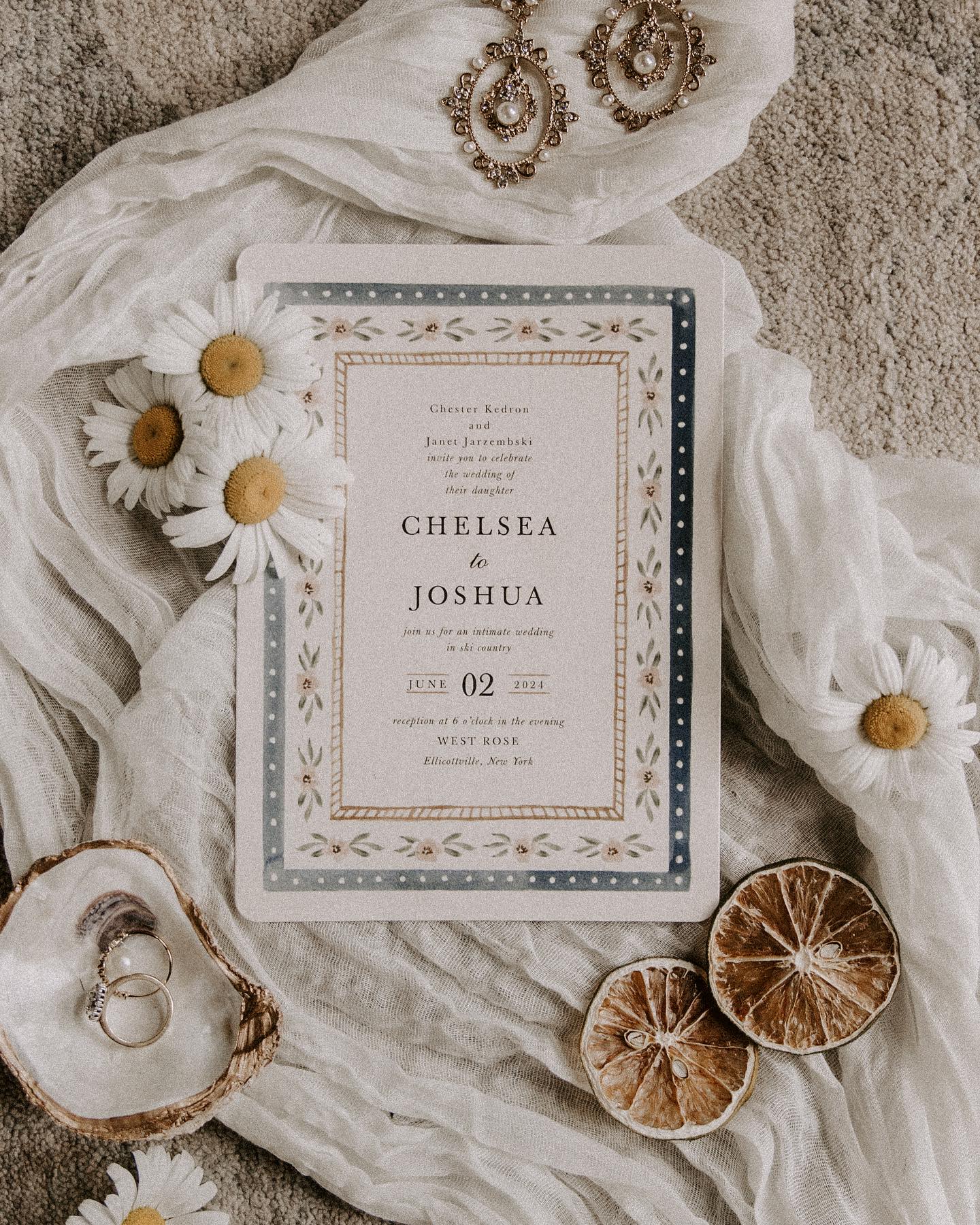 Invitation Suite by Minted | Photo by Erika Geier