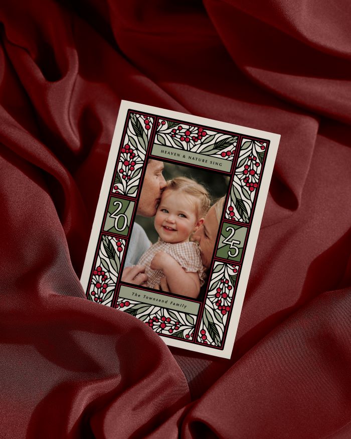 Teaberry Stained Glass by Thomas Ward