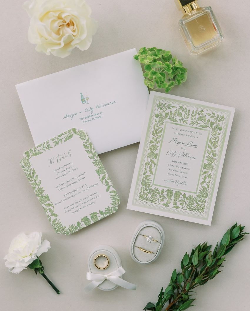 Porcelain Floral and Porcelain Floral by Elly | Photo by Woodbine Mansion
